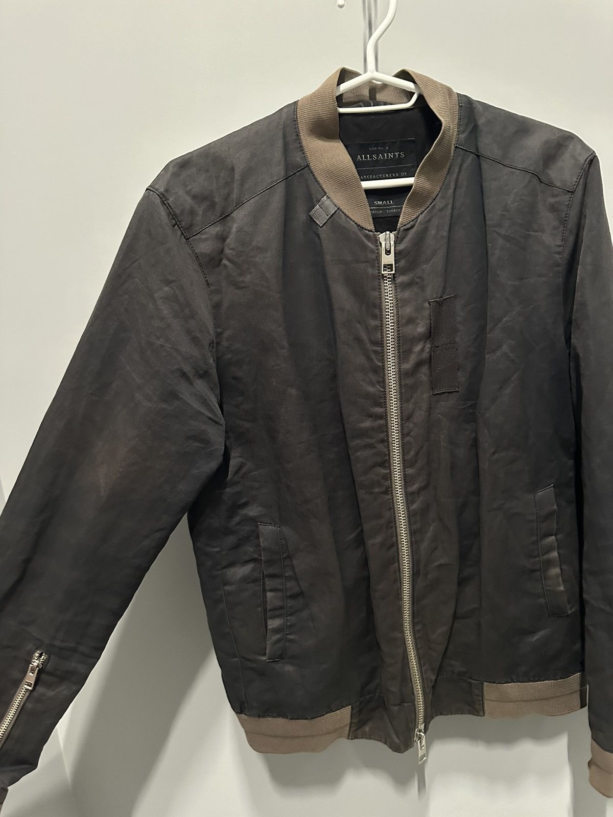 Allsaints All Saints Bomber Faded Jacket Avant Garde Rick Owens Type Size US S / EU 44-46 / 1 - 4 Thumbnail