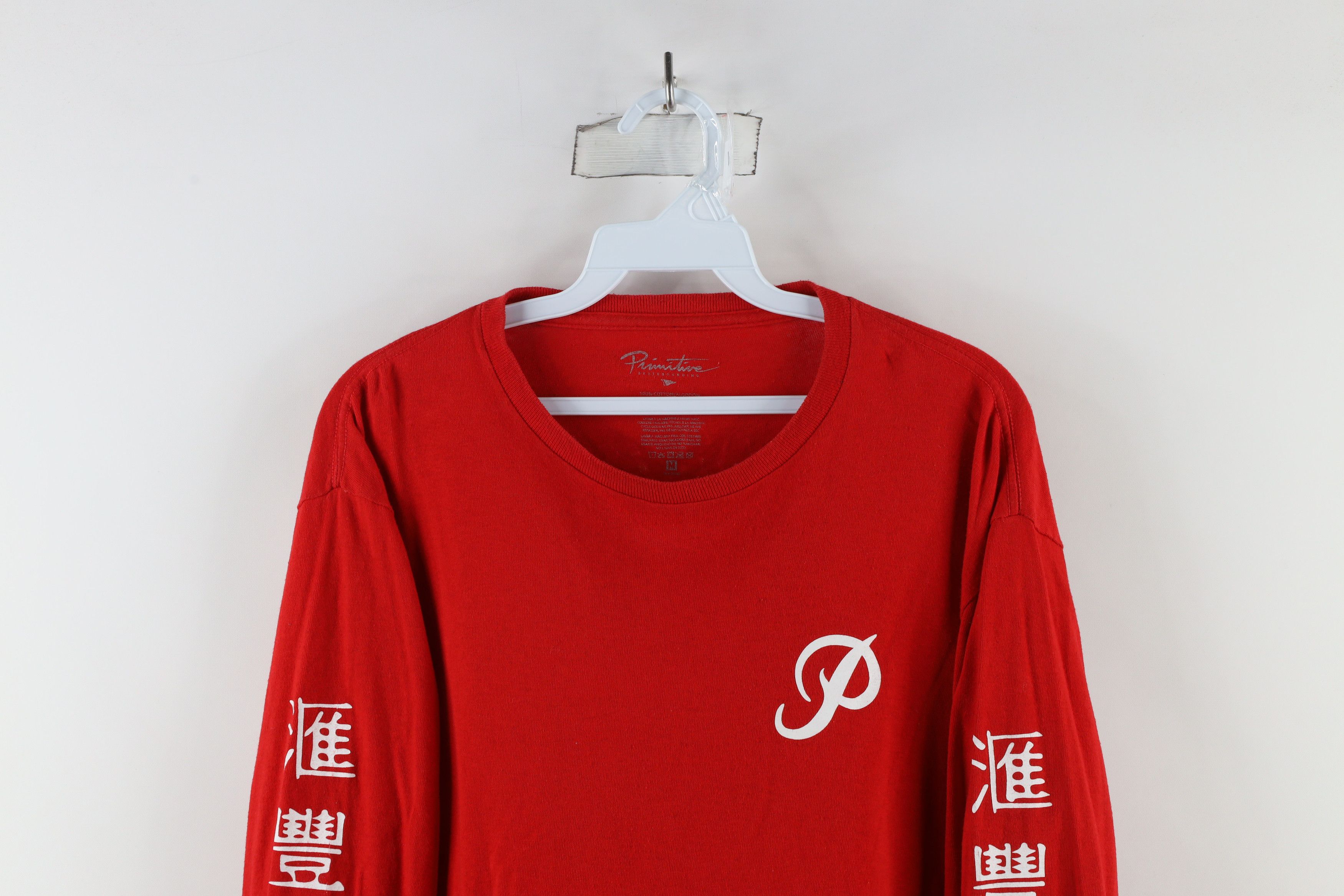 Primitive × Vintage Primitive Skateboards Sriracha Sauce Long Sleeve T-Shirt Size US M / EU 48-50 / 2 - 2 Thumbnail