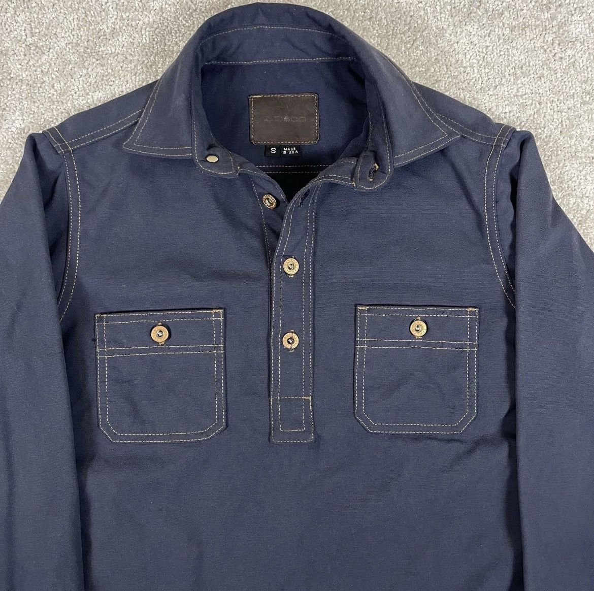Other Lawless Denim Co Denim Shirt Japanese Denim Size Small Size US S / EU 44-46 / 1 - 2 Thumbnail