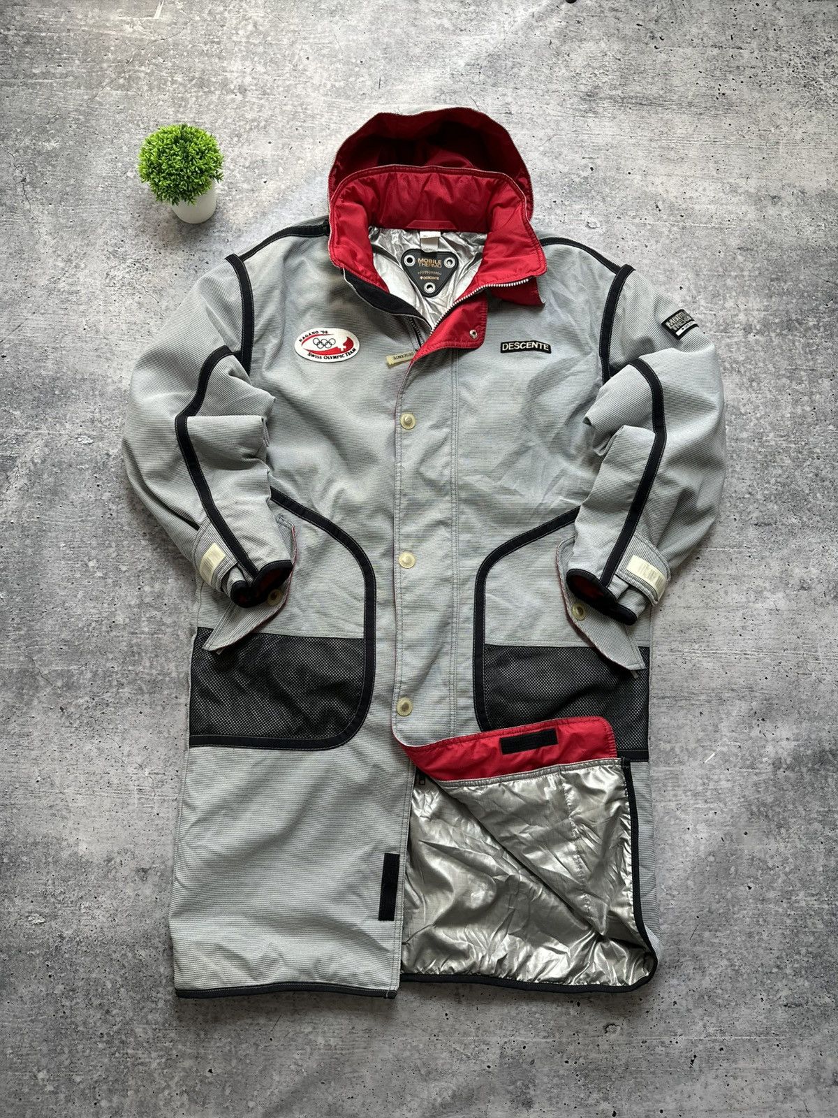 Descente Descente Ski Swiss Olympic 1998 Jacket Coat Mobil Thermo Size US L / EU 52-54 / 3 - 2 Thumbnail