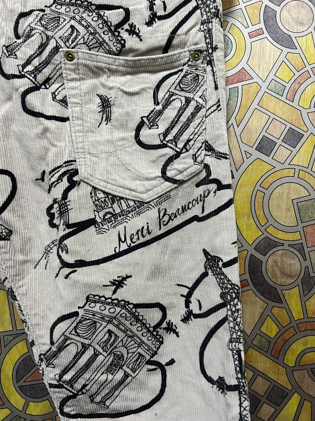 mercibeaucoup Very Rare MERCIBEAUCOUP CARGO Multipocet Size US 30 / EU 46 - 23 Thumbnail