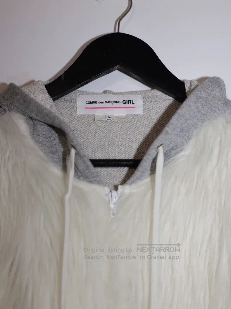 Comme des Garcons Comme des Garcons Faux Fur Hooded Sweatshirt Size L / US 10 / IT 46 - 3 Thumbnail