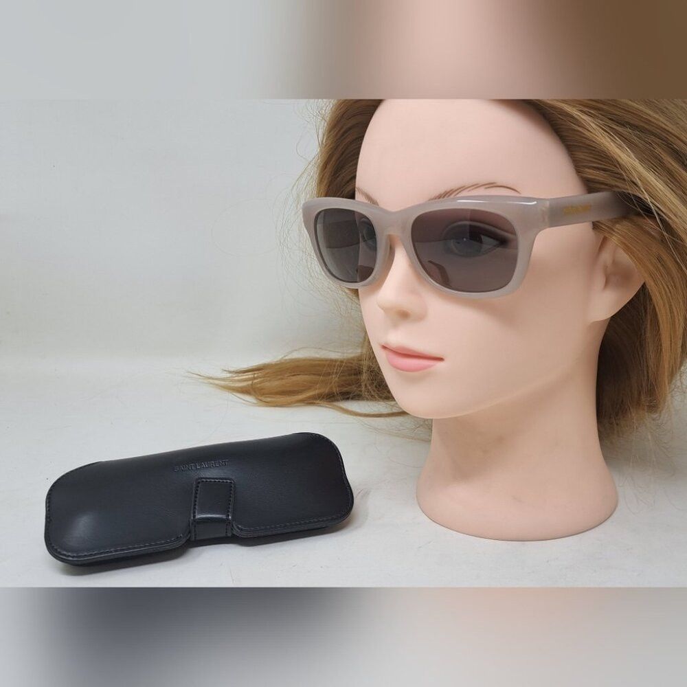 Yves Saint Laurent Yves Saint Laurent Women's Sunglasses Wayfarer Square Brown Size ONE SIZE - 1 Thumbnail