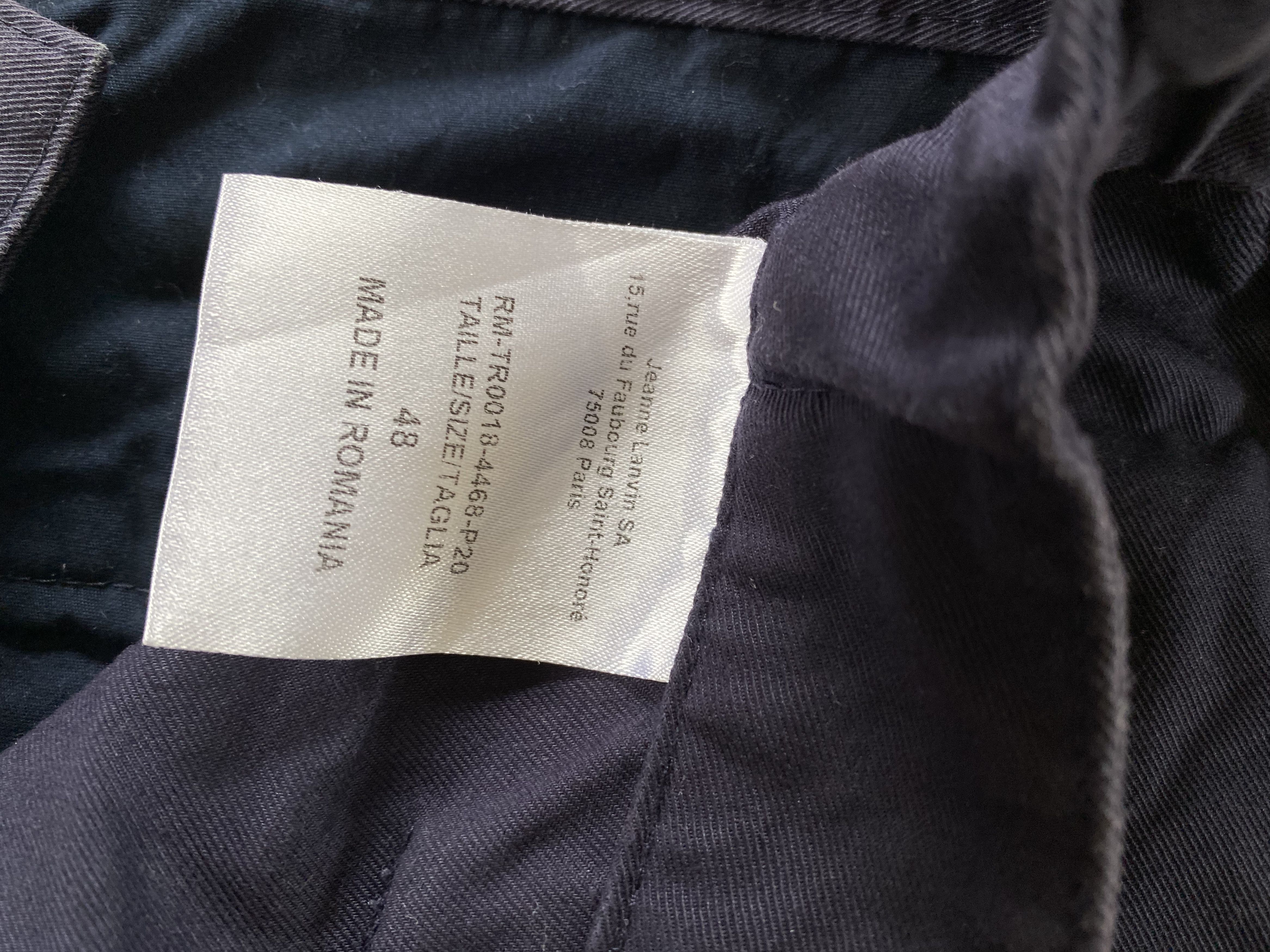 Lanvin Lanvin Trousers Size US 32 / EU 48 - 7 Thumbnail