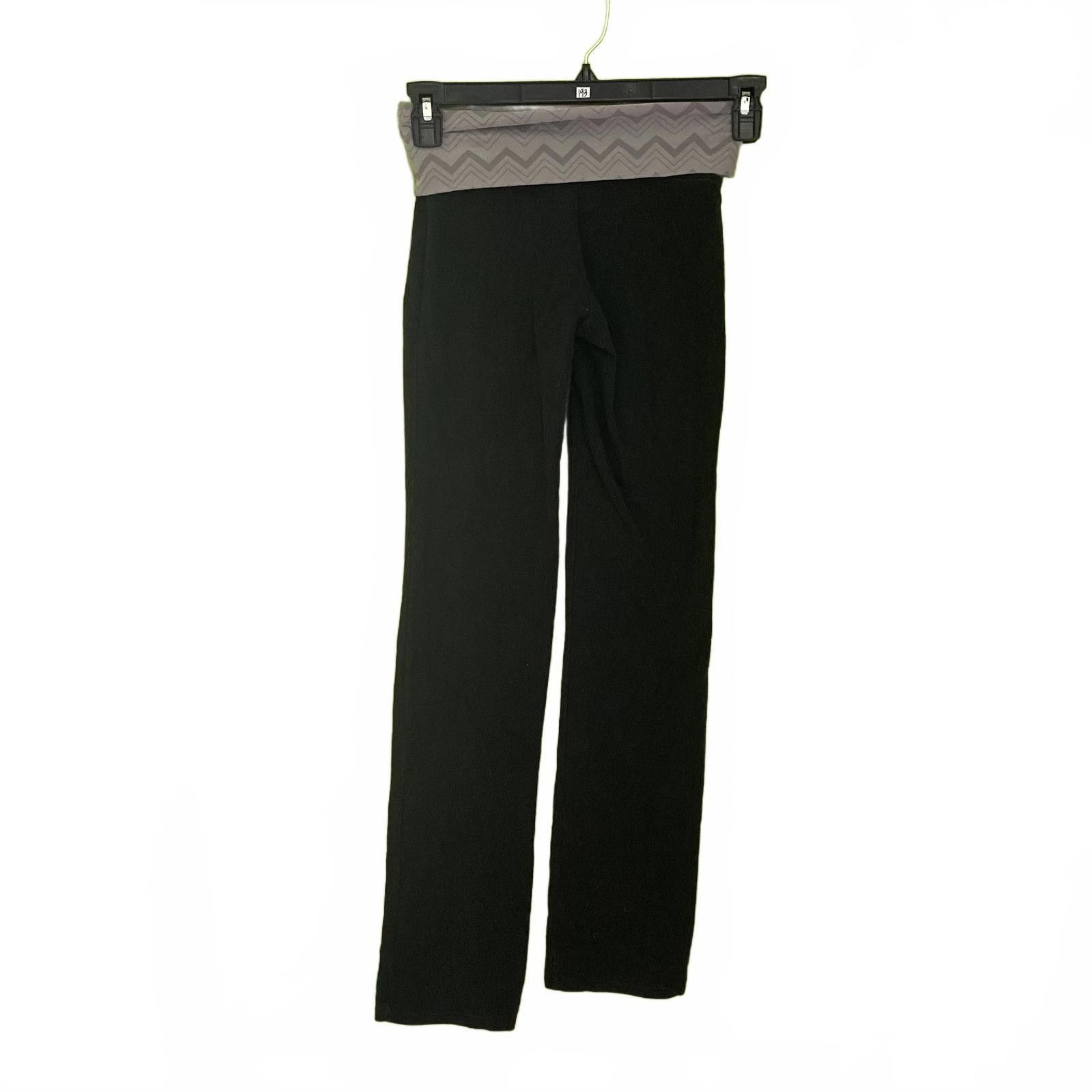 Designer Y2k Victorias Secret Foldover Leggings XS Size 26" / US 2 / IT 38 - 2 Thumbnail
