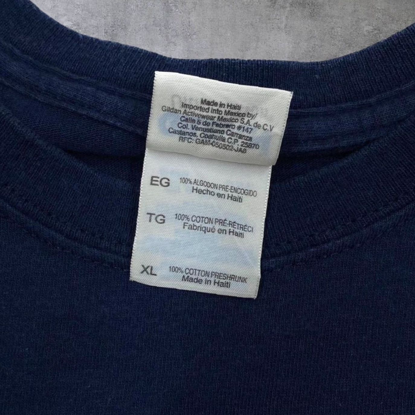 Gildan National Street Machine Club Motorsports Racing Graphic T-Shirt XL Men Navy Blue 혈 Size US XL / EU 56 / 4 - 2 Thumbnail