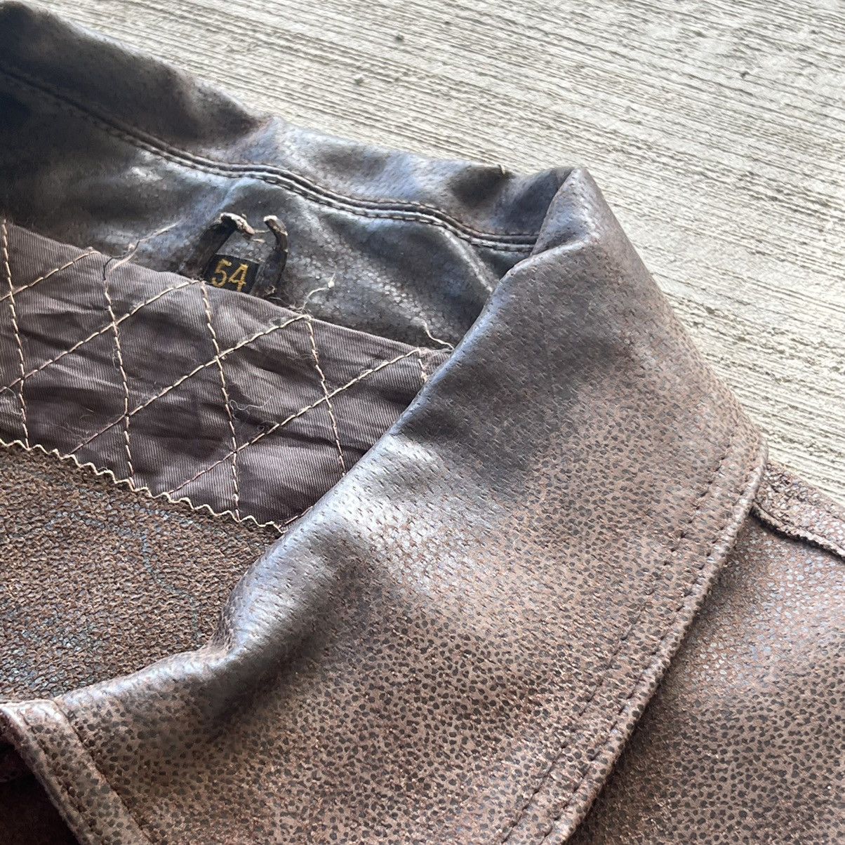 Blacksmith × Vintage Blacksmith Vintage Rare Leather Jacket Size US XL / EU 56 / 4 - 9 Thumbnail