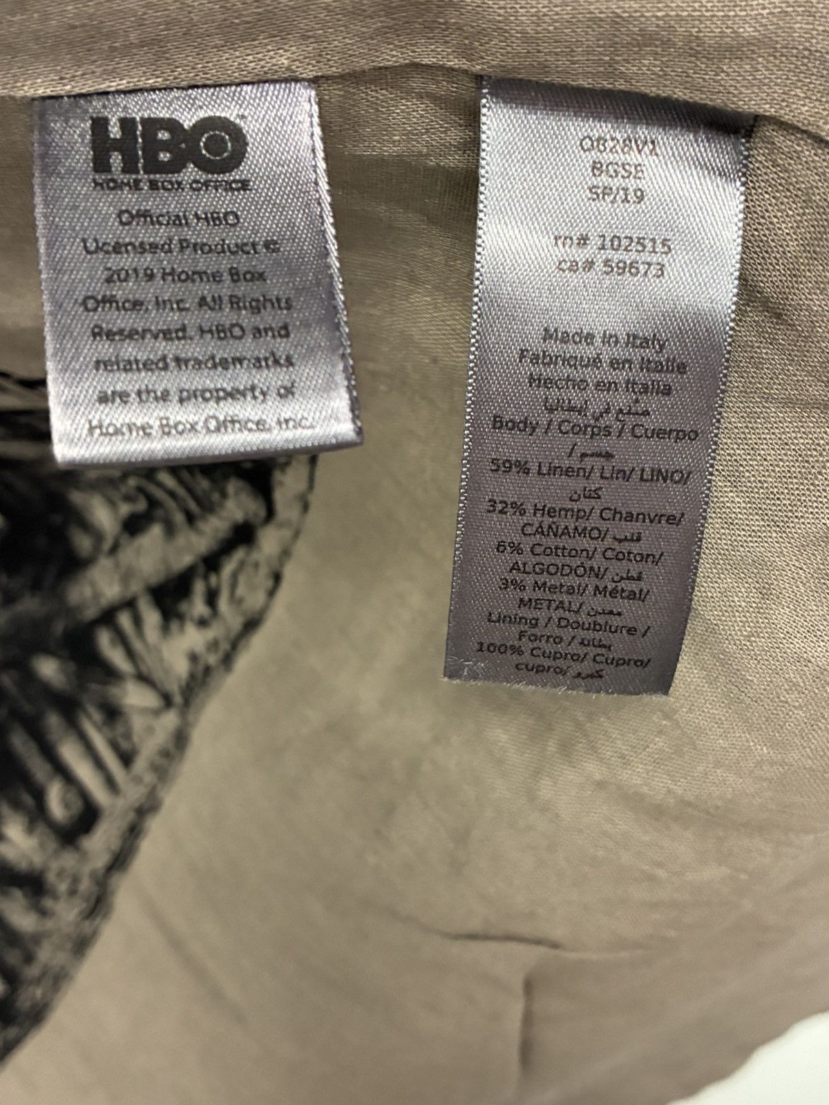 John Varvatos Dragonstone Linen Jacket GOT Game Of Thrones EU 52 USA 42 Size US L / EU 52-54 / 3 - 10 Thumbnail