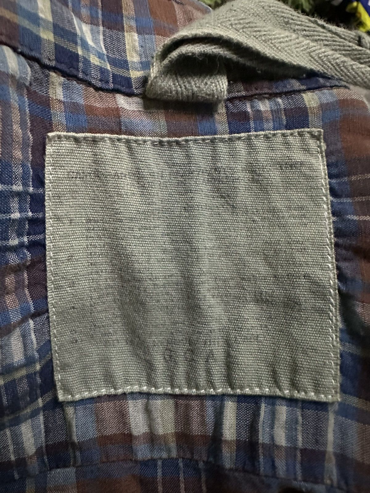 GOA GOA button snap long sleeved plaid double pocket Size US M / EU 48-50 / 2 - 6 Thumbnail