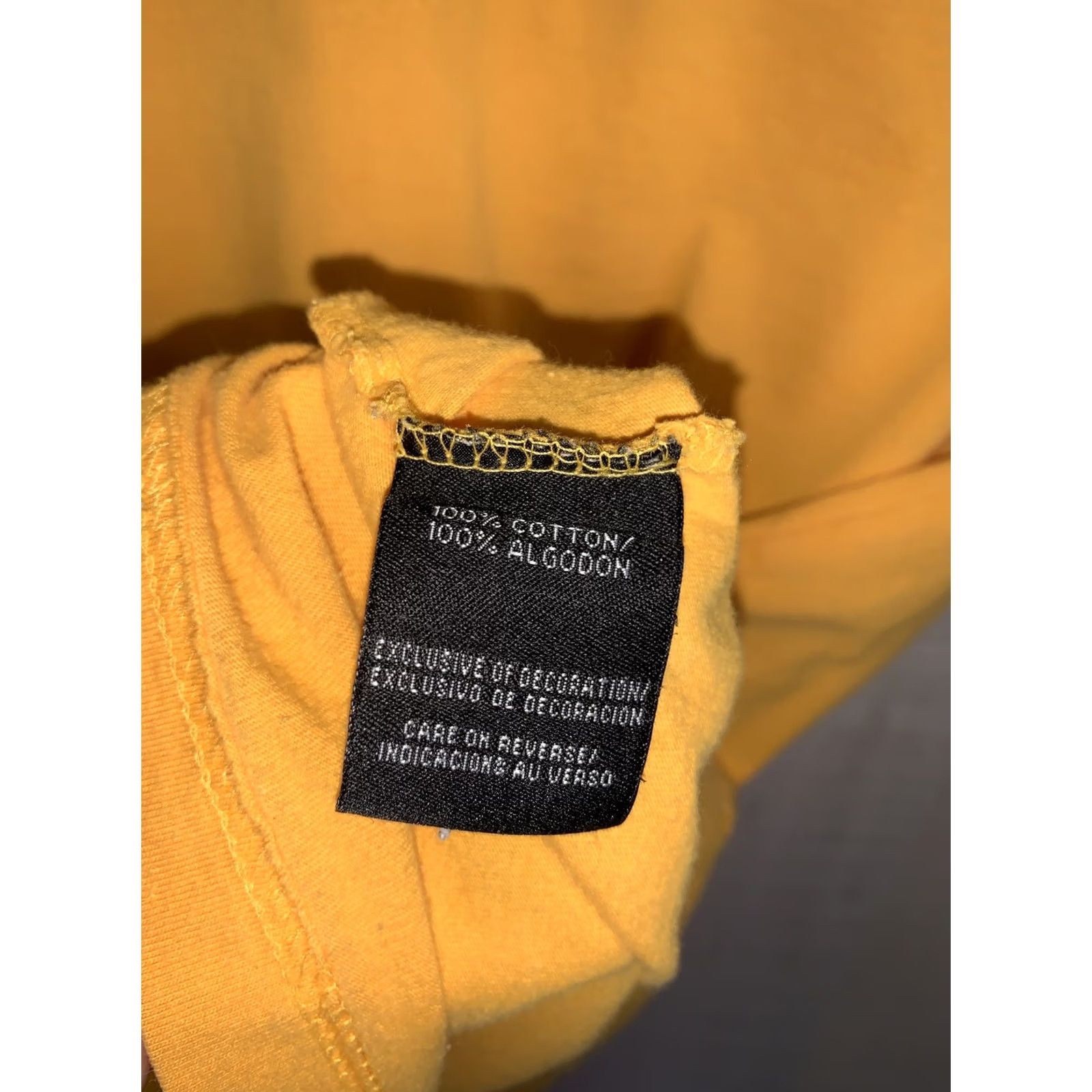 Starter VINTAGE Starter University Of Michigan Yellow Embroidered Logo T Shirt L Mens Size US L / EU 52-54 / 3 - 5 Thumbnail
