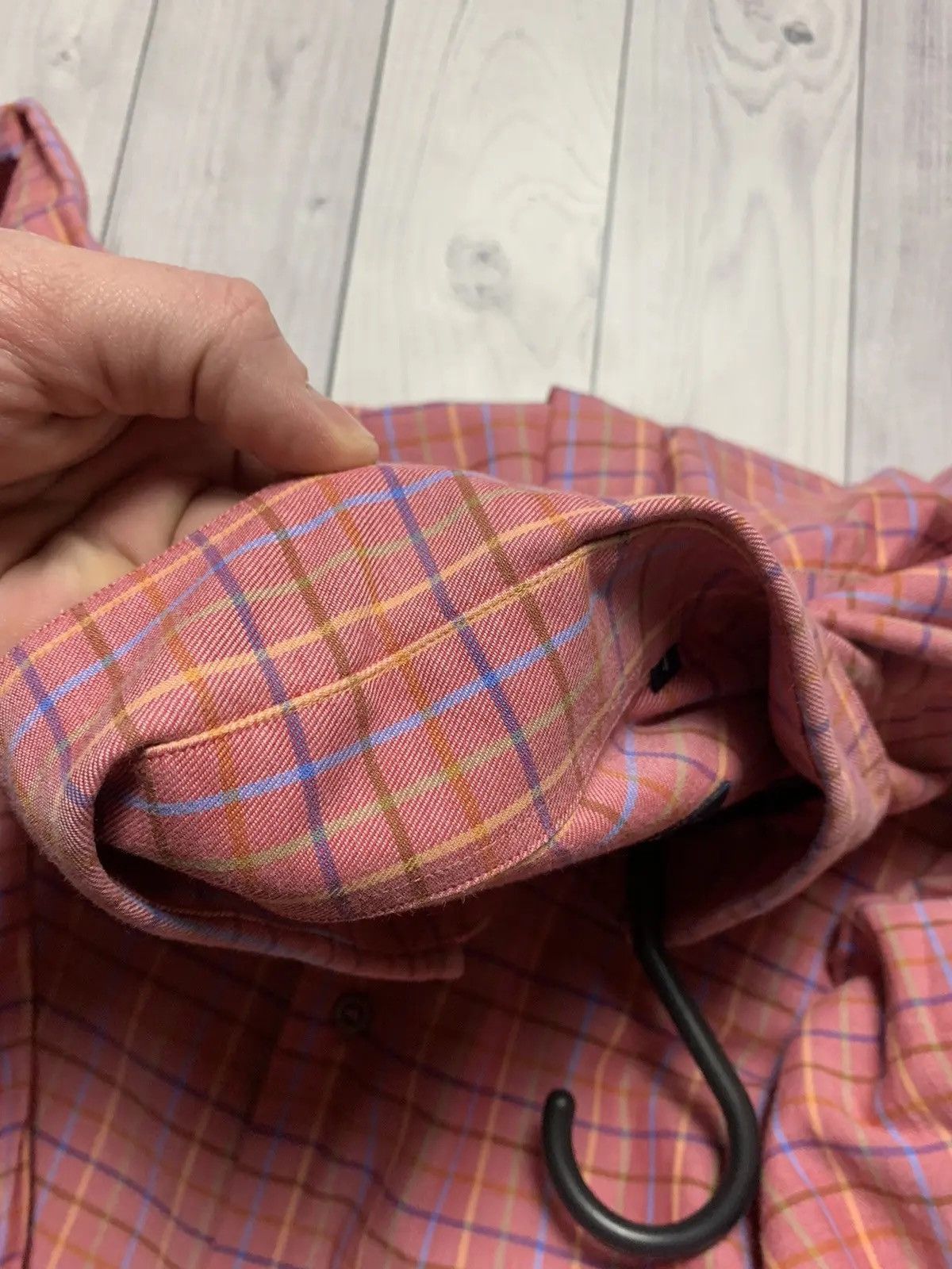 Burberry Vintage Burberry plaid shirt long sleeve rare size L logo Size US L / EU 52-54 / 3 - 8 Thumbnail