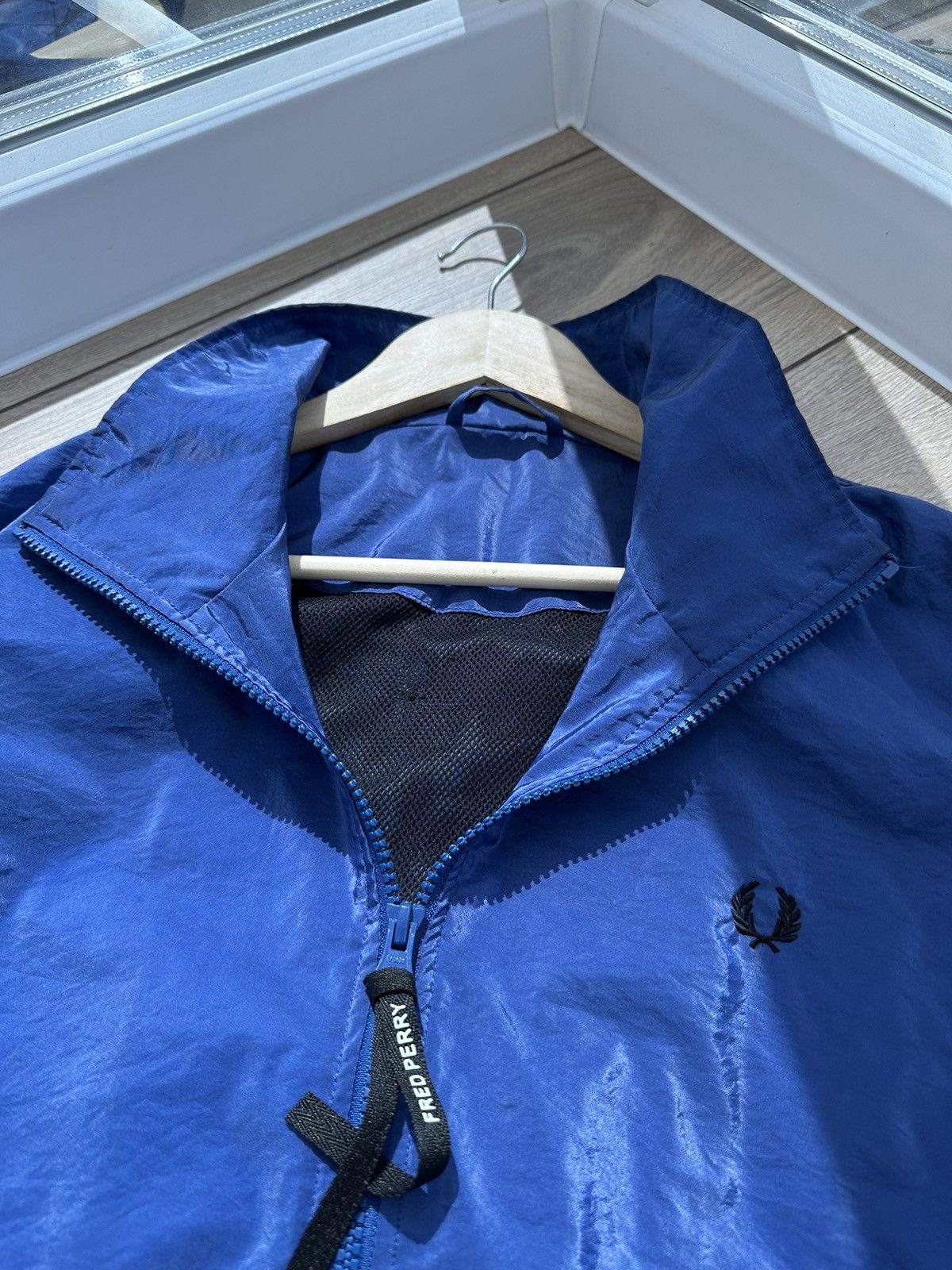 Fred Perry × Vintage 🫧Fred Perry Nylon Jacket Vintage Size US XL / EU 56 / 4 - 9 Thumbnail
