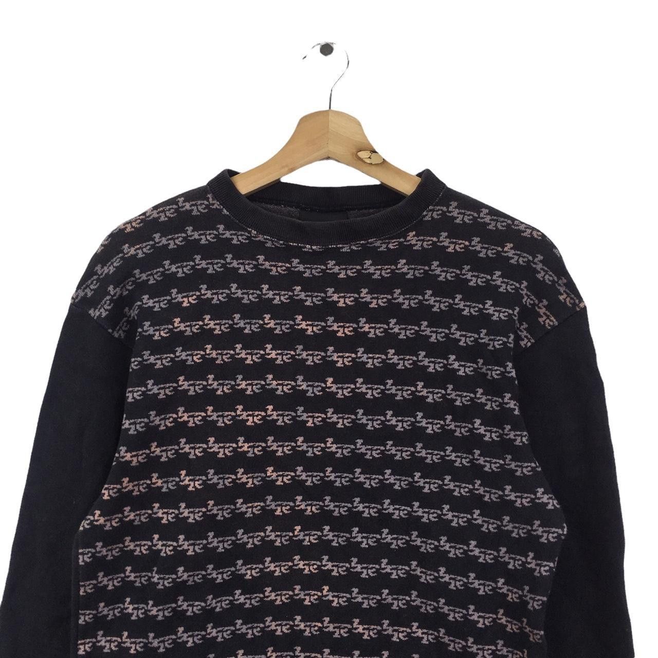 Vintage Vtg 90’ STYLE SHOULD BE Monogram Zucca Sweatshirt Sweater Size S / US 4 / IT 40 - 2 Thumbnail