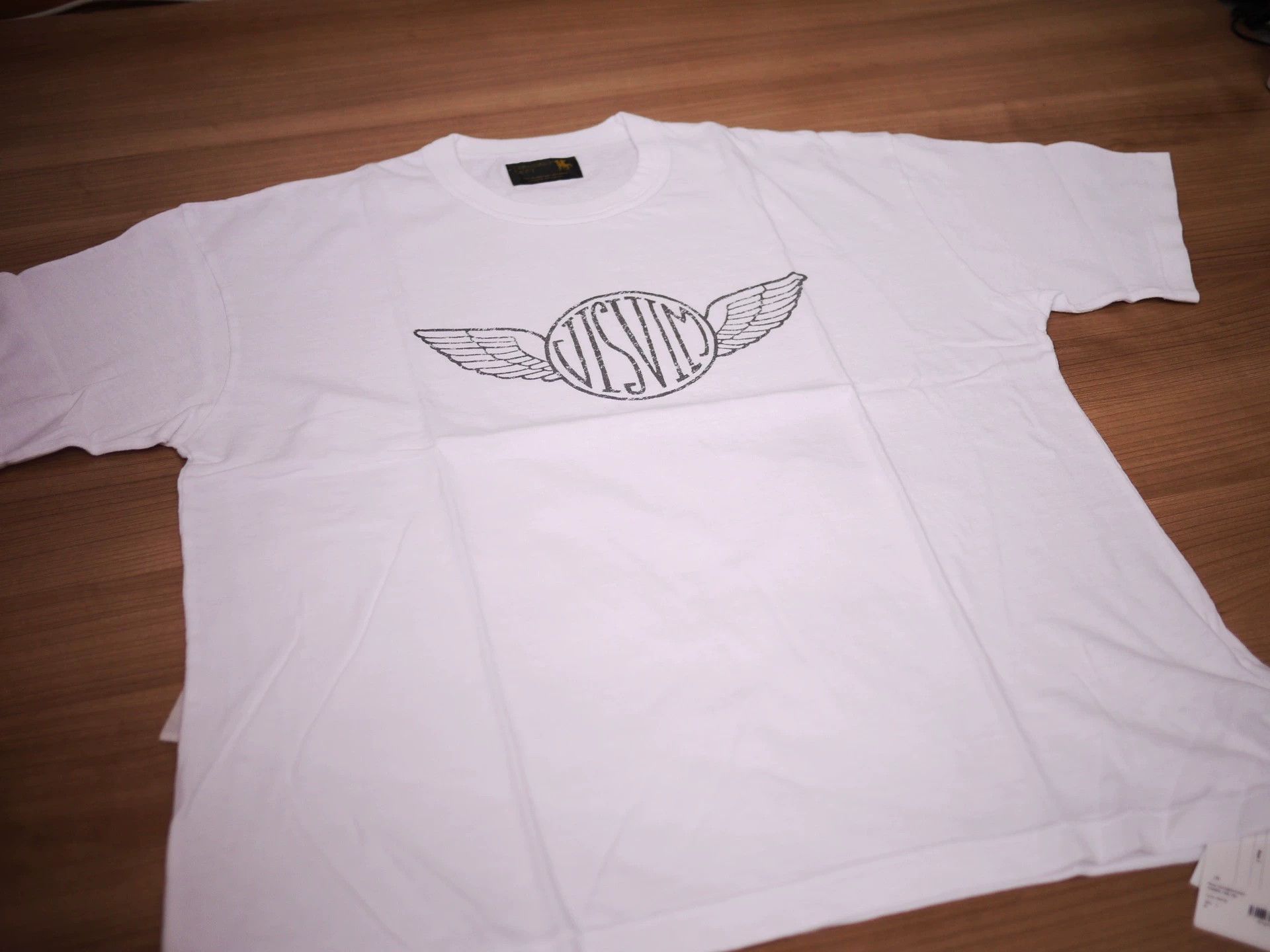 Visvim VISVIM CONTRARY DEPT JUMBO TEE White Military Line Size US L / EU 52-54 / 3 - 2 Thumbnail