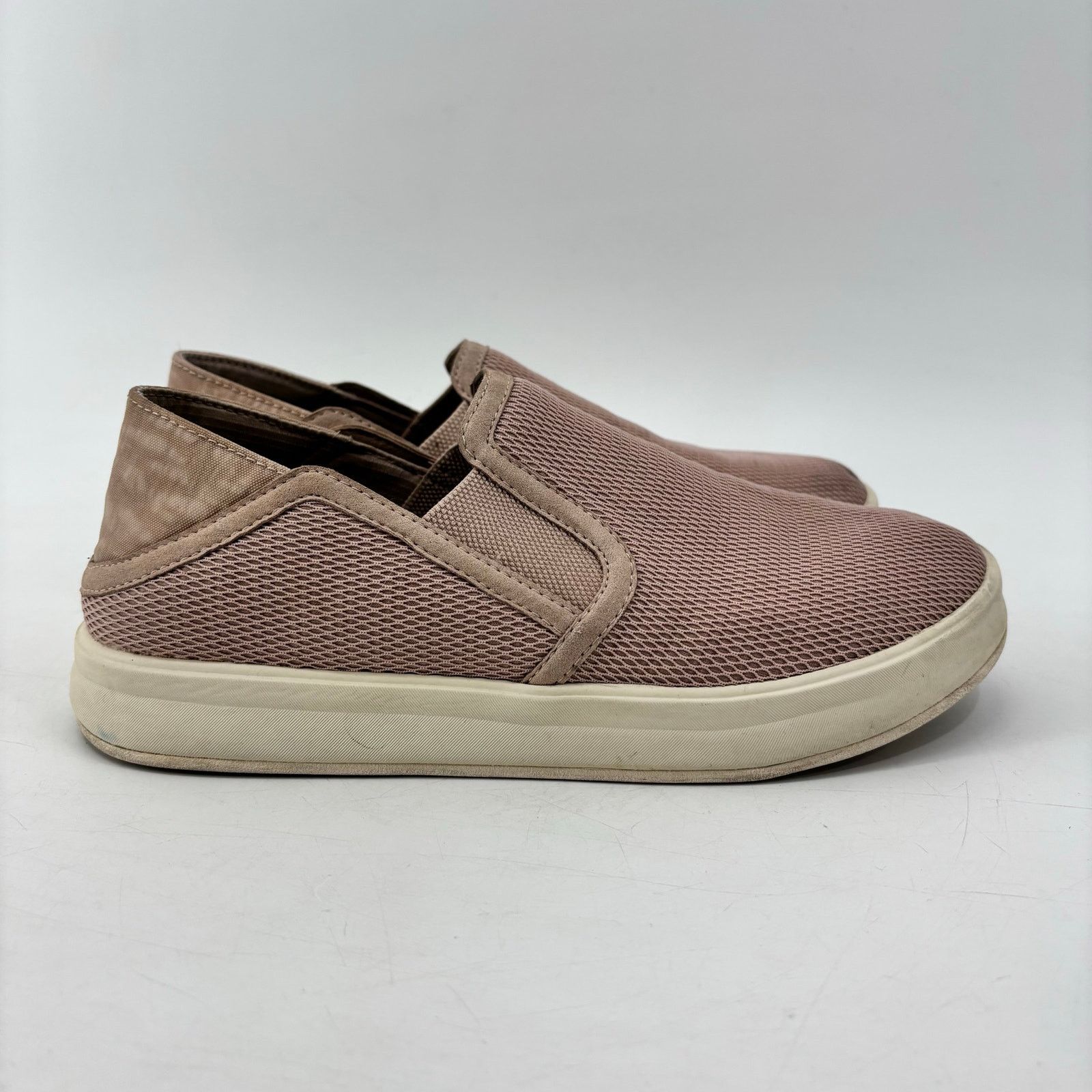 Olukai Olukai Ki'hele Womens Sz 7.5 Slip On Sneakers Pink Rose Dust Size US 7.5 / IT 37.5 - 9 Thumbnail