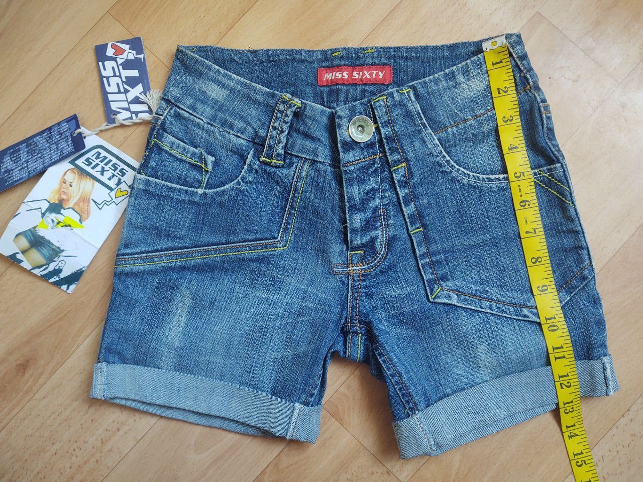 Miss Sixty Miss Sixty shorts sz xs new Size 26" / US 2 / IT 38 - 2 Thumbnail