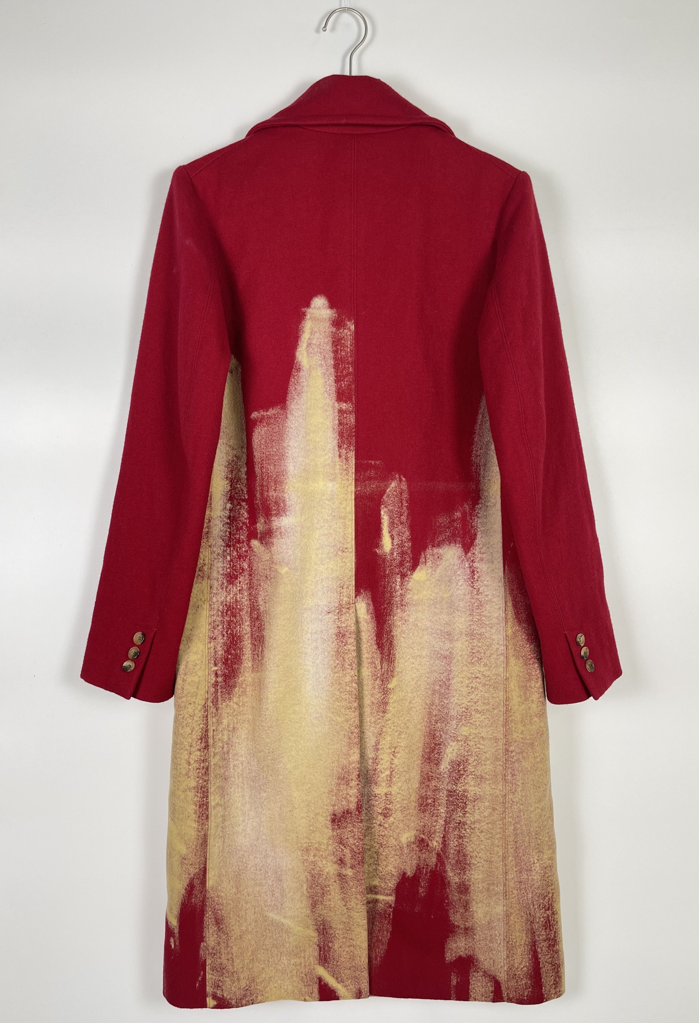 Yohji Yamamoto Yohji Yamamoto Y's SS08 Bleached Red Coat Size US M / EU 48-50 / 2 - 5 Thumbnail