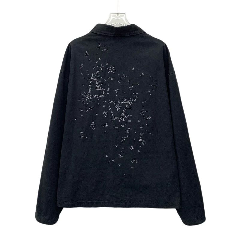 Louis Vuitton Louis Vuitton 22 black logo monogrammed embroidered cotton Size US L / EU 52-54 / 3 - 2 Thumbnail