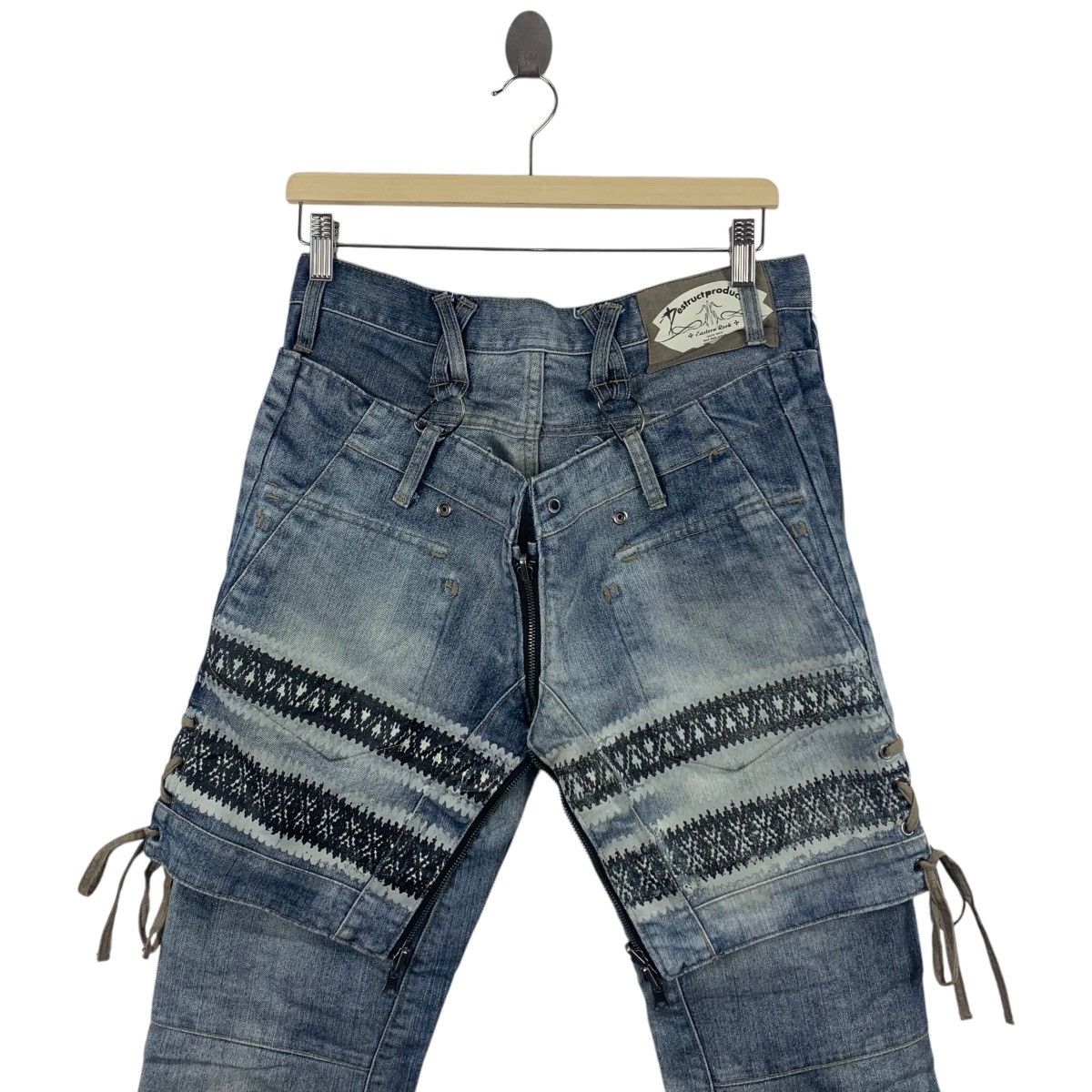 PPFM PPFM Eastern rock destruct product blue jeans Size US 29 - 15 Thumbnail