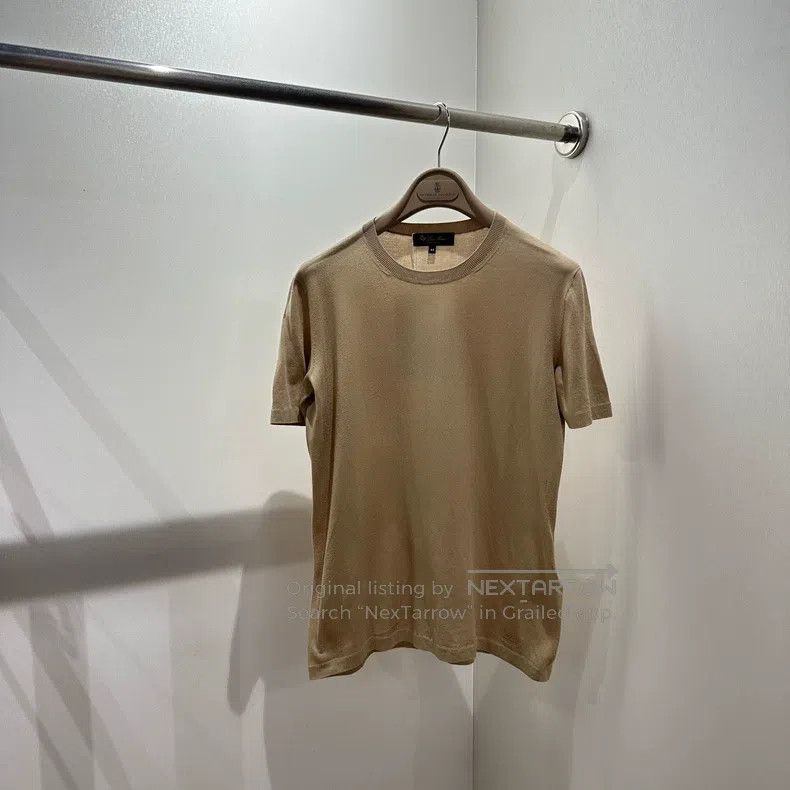 Loro Piana Loro Piana Logo Embroidered Short Sleeve Size S / US 4 / IT 40 - 1 Thumbnail