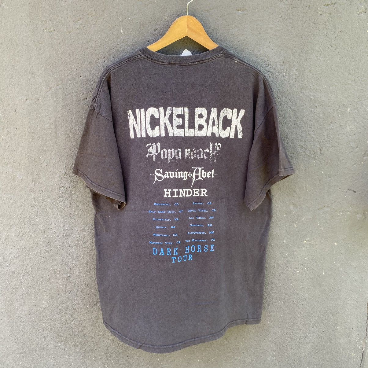 Band Tees Thrashed Faded Vintage Y2K Nickelback Rock Band ERD GRUNGE T Size US XL / EU 56 / 4 - 4 Thumbnail