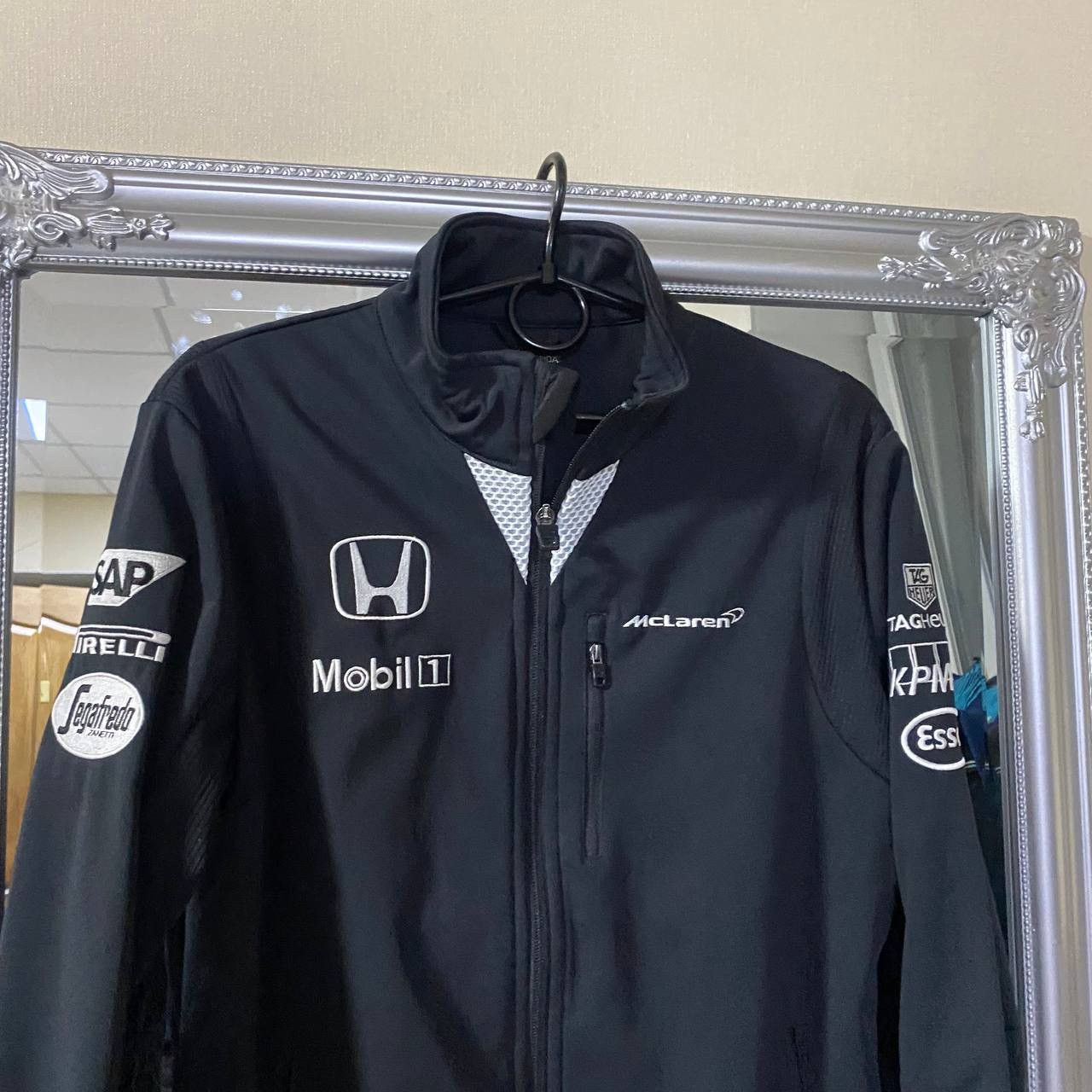 Honda HONDA 🥷🏿 L 🥷🏿 MCLAREN FIRELLI NASCAR JACKET RACING MOTO Size US L / EU 52-54 / 3 - 3 Thumbnail