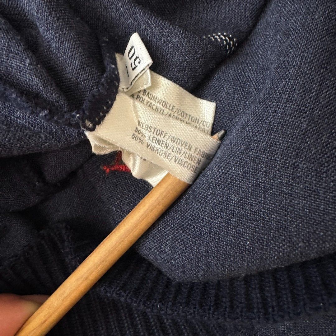 Carlo Colucci Men's Linen Sweater Size US M / EU 48-50 / 2 - 6 Thumbnail