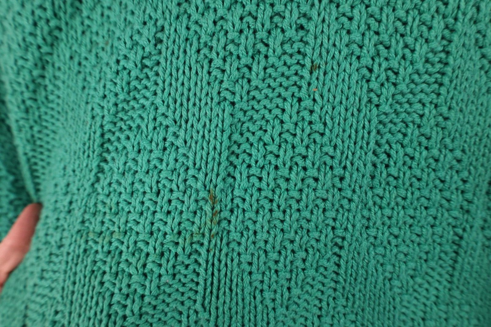 Vintage Vintage 90s Streetwear Cotton Knit Crewneck Sweater USA Size US L / EU 52-54 / 3 - 4 Thumbnail