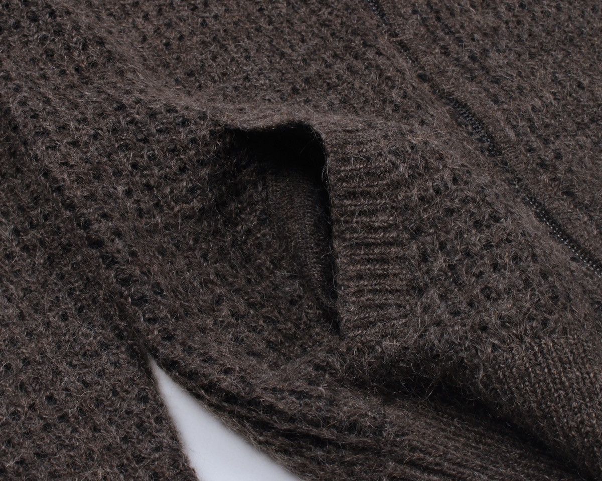 Allsaints × Designer ALLSAINTS Milton Bomber Mohair Sweater Cardigan Zip Talon Size US M / EU 48-50 / 2 - 9 Thumbnail