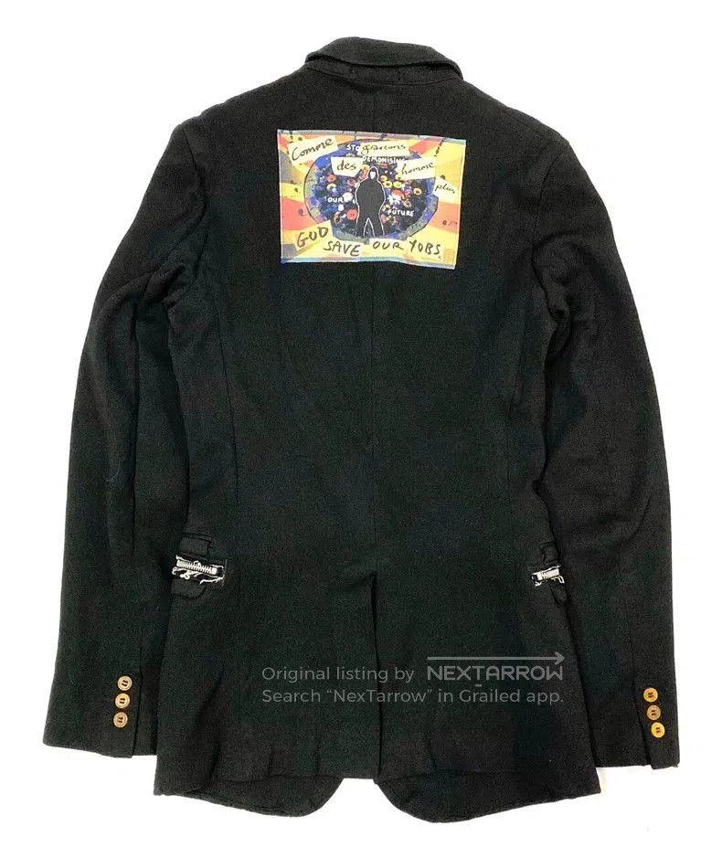 Comme des Garcons Comme des Garcons Punk Ripped Blazer XS. Size US XS / EU 42 / 0 - 1 Thumbnail