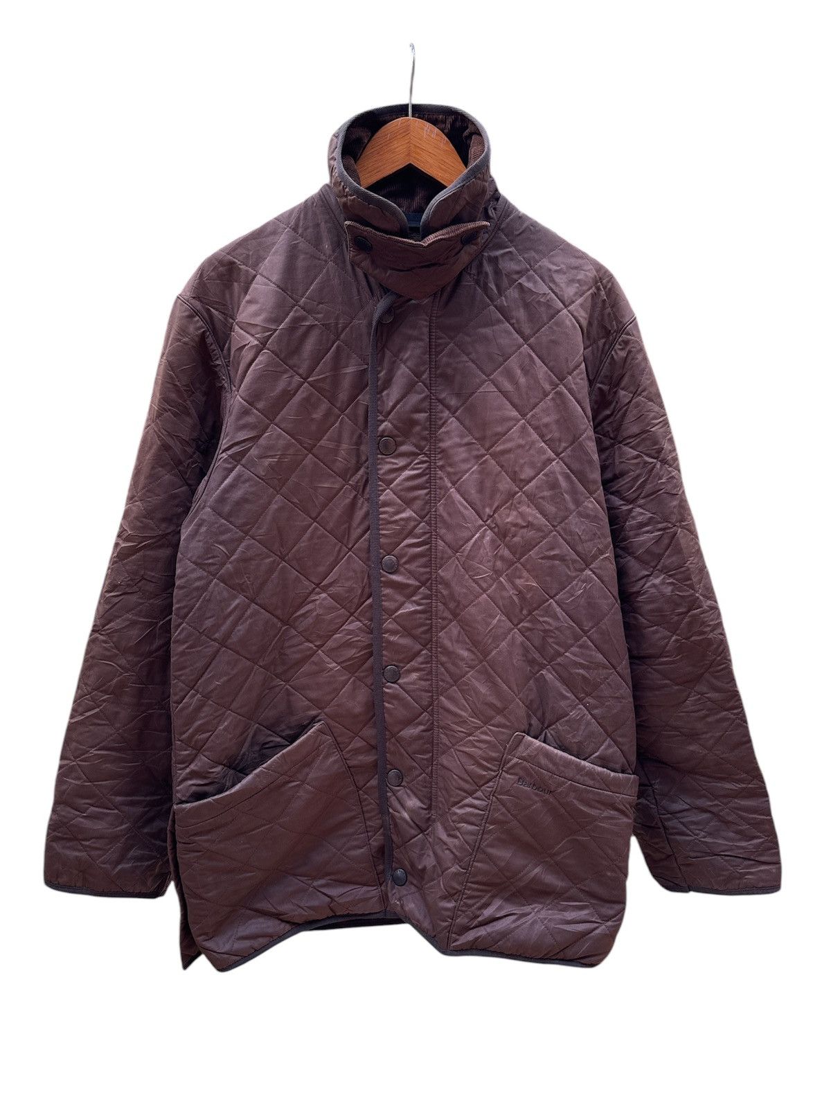 Barbour Barbour Polar Quilt Wax Jacket Size US M / EU 48-50 / 2 - 1 Thumbnail