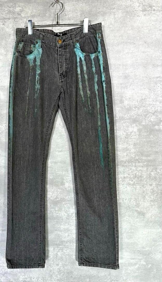 Raf Simons Paint Drip Denim Size US 32 / EU 48 - 1 Thumbnail
