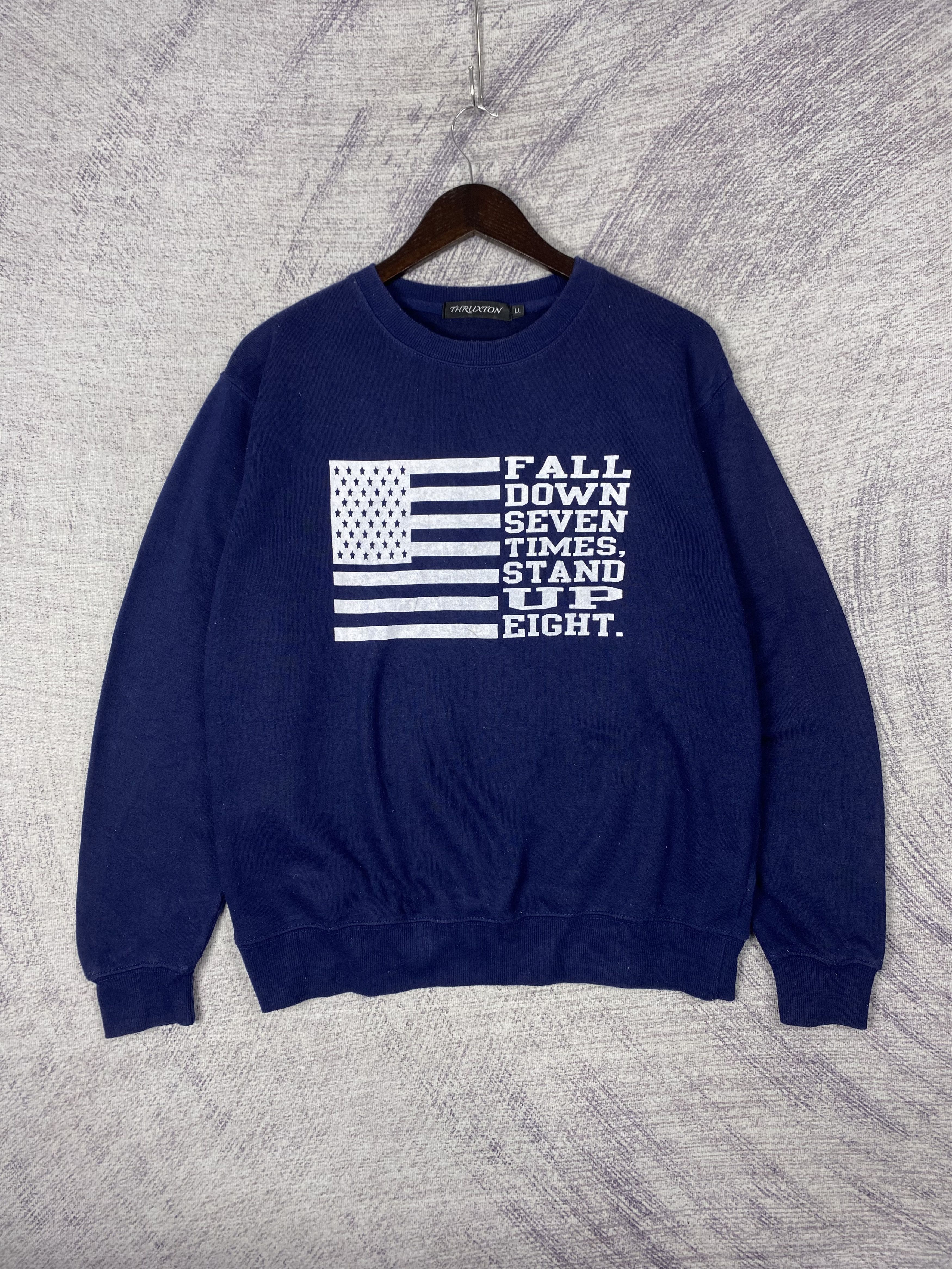 Vintage Thruxton Crewneck Long Sleeve Sweatshirts