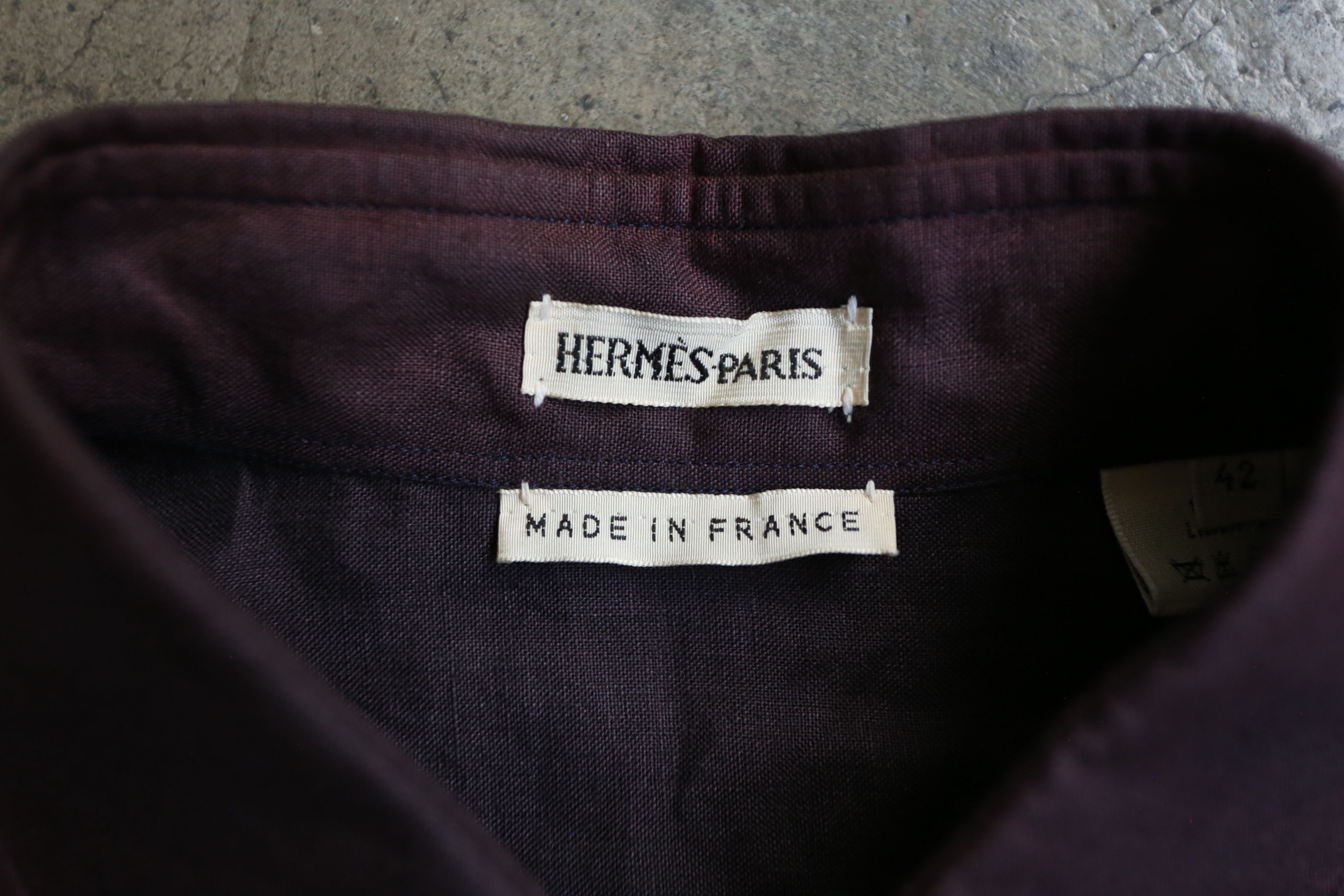 Hermes Hermes - Margiela - Linen Shirt Size US L / EU 52-54 / 3 - 6 Thumbnail