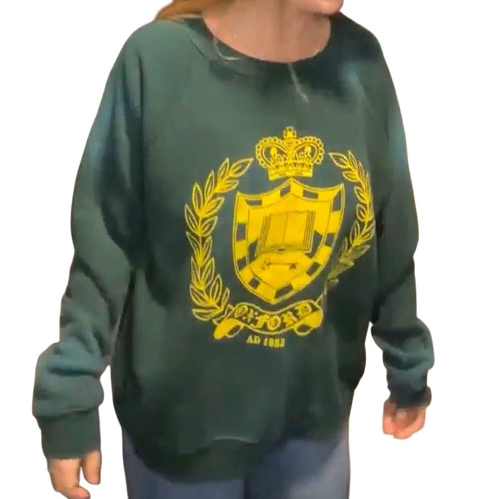 Daydreamer DAYDREAMER Oxford Crest Cotton Blend Sweatshirt Size XS New Size XS / US 0-2 / IT 36-38 - 11 Thumbnail