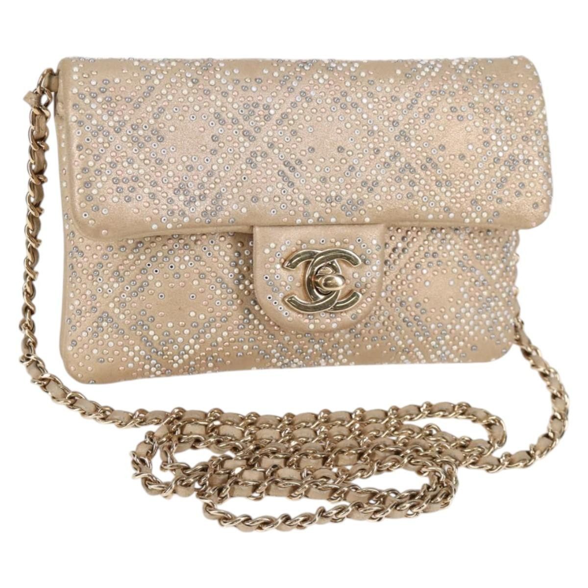 Chanel Chanel Mineral Nights Shoulder Bag Strass Embellished Leather Size ONE SIZE - 1 Thumbnail