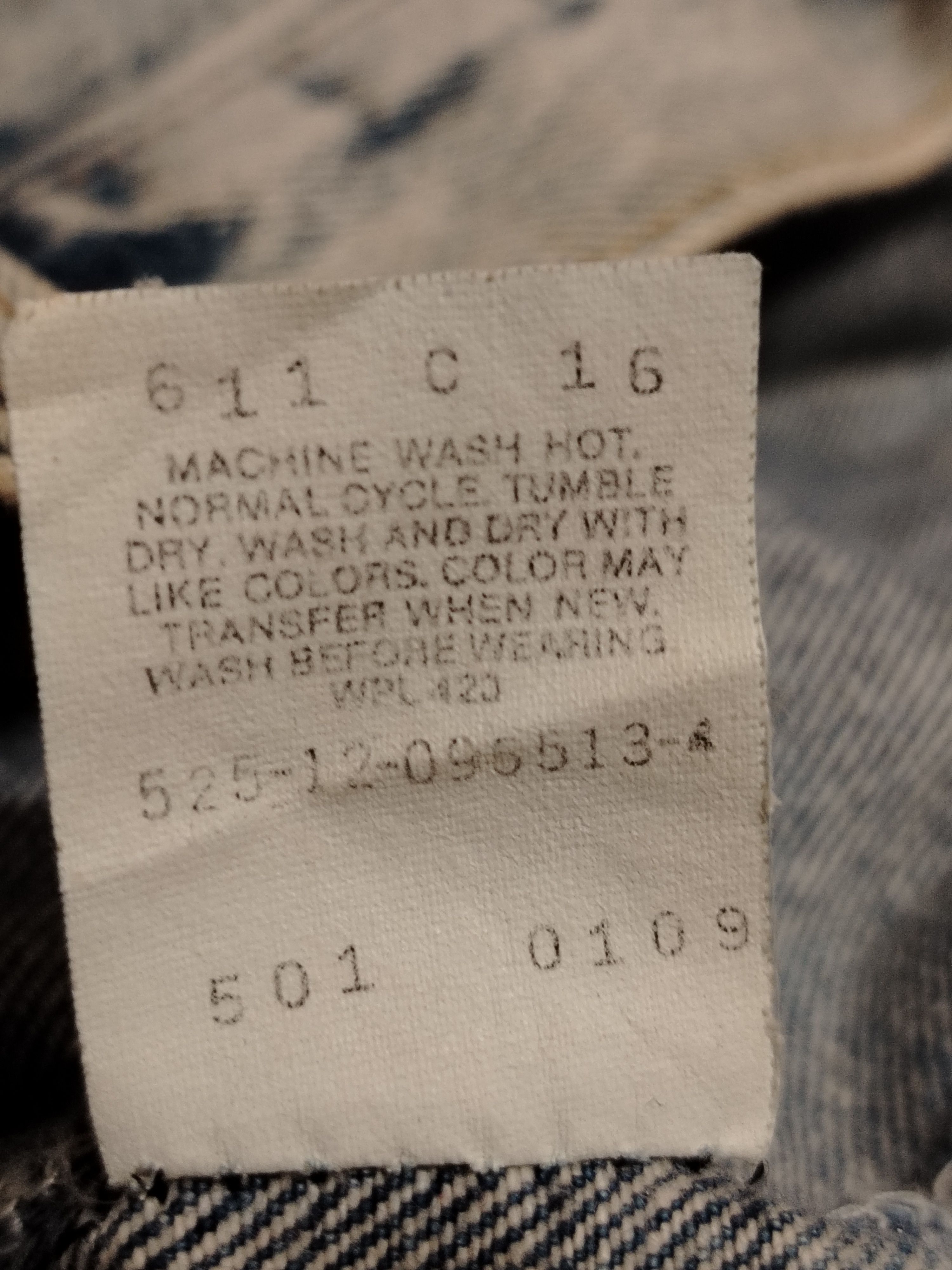 Levi's Vintage 80s levis 501 acid wash Size US 39 - 4 Thumbnail