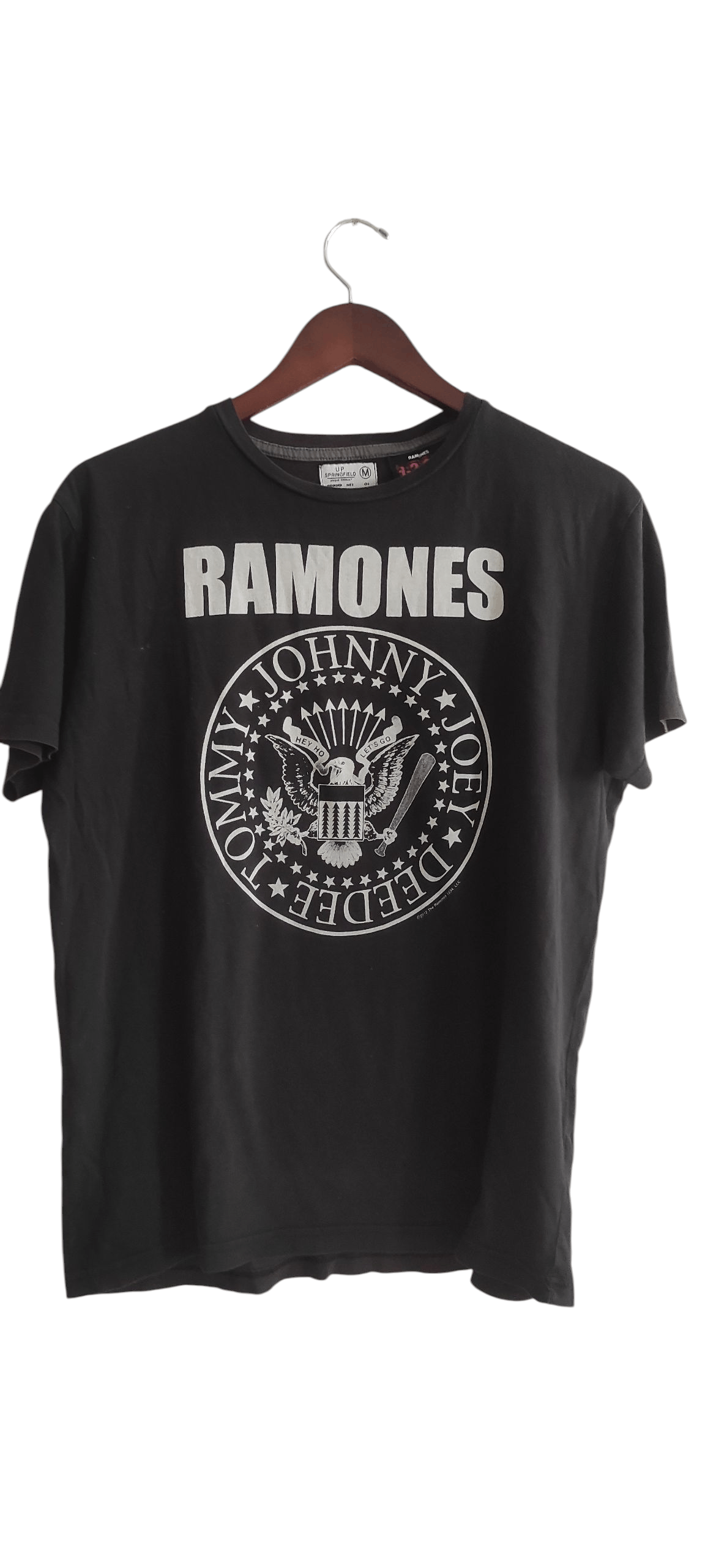 Springfield × Vintage VTG Ramones 1234 Adult Graphic Short Sleeve Band Shirt Logo Size US M / EU 48-50 / 2 - 1 Thumbnail