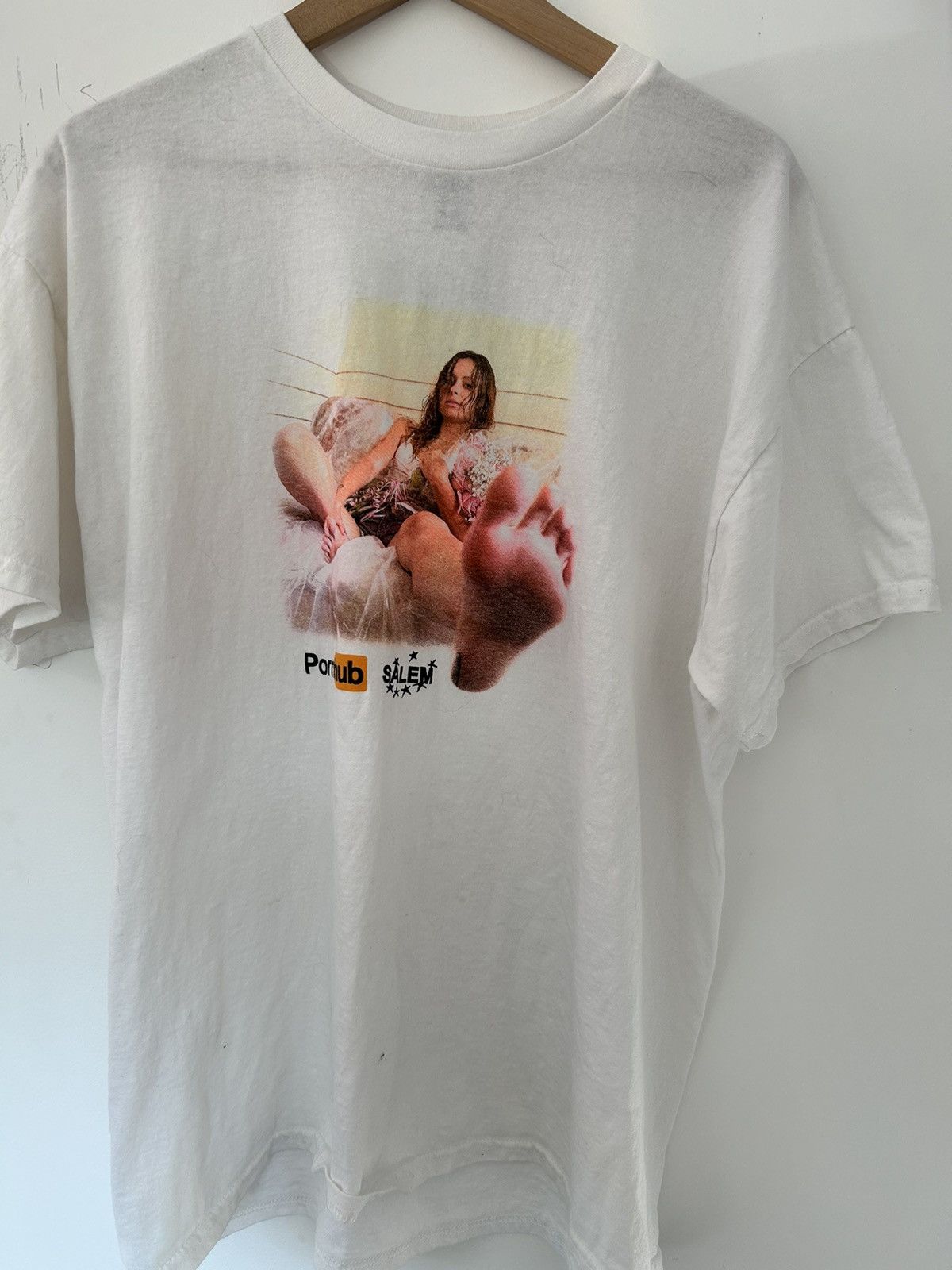 image of Salem S4Lem Stella Berry Coney Island Show Tee in White, Men's (Size XL)