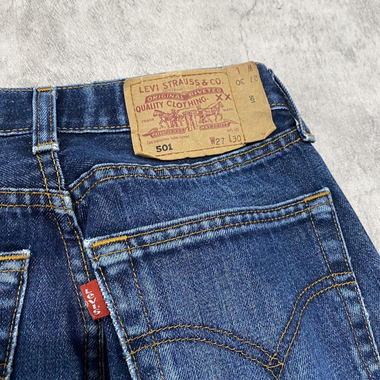 Levi's Levi's 501 blue jeans Denim Rap hip hop Vintag Size US S / EU 44-46 / 1 - 5 Thumbnail