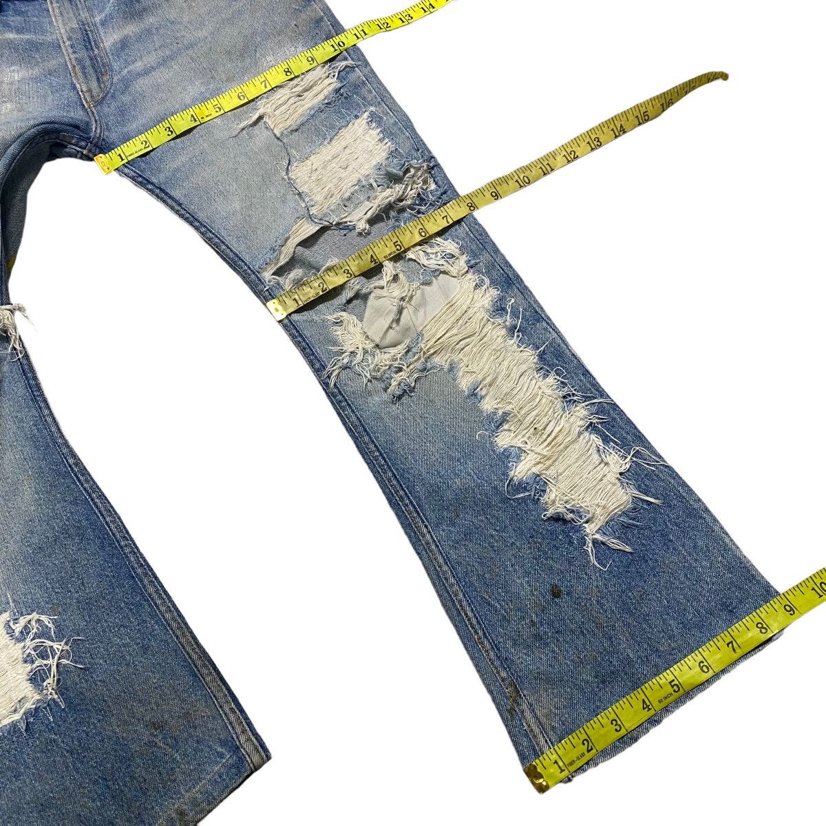 Levi's Levis 517 Sample Thrashed Jeans Grunge Melvins Size US 32 / EU 48 - 21 Thumbnail