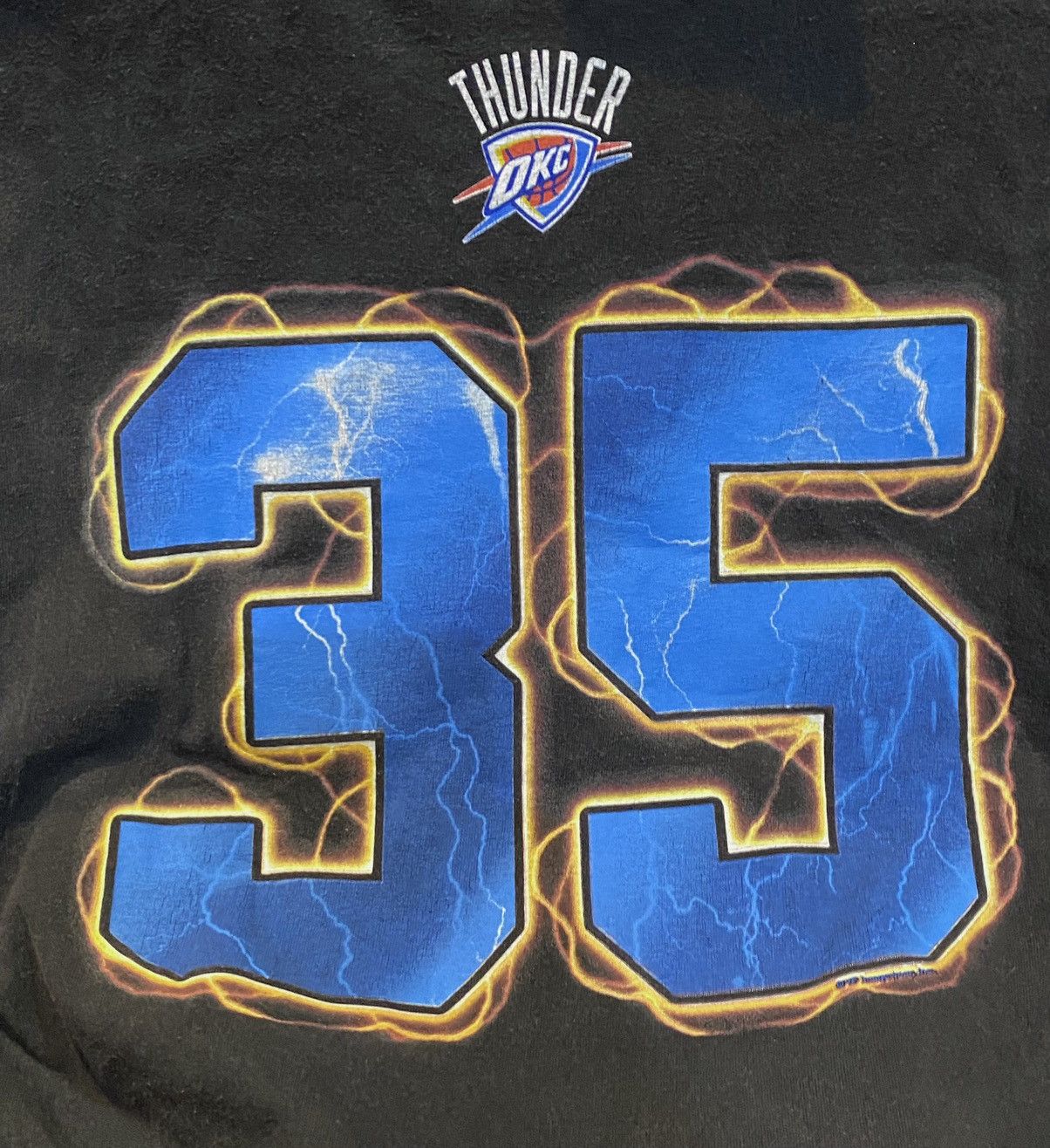 Majestic × NBA Tshirt Kevin Durant DURANTULA OKC nba Majestic Vintage vtg Size US L / EU 52-54 / 3 - 7 Thumbnail