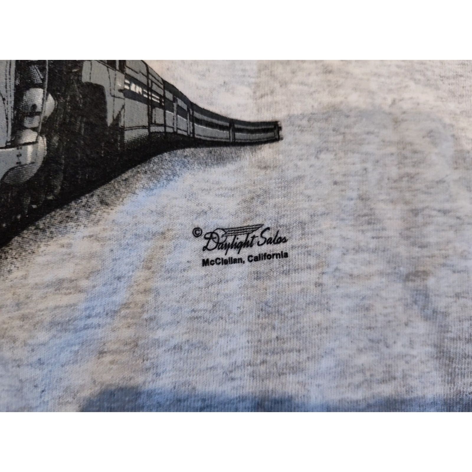 Vintage VINTAGE Gildan New York Central System Train Graphic T-Shirt XL Gray Unisex Adult 90s Transportation Size US XL / EU 56 / 4 - 2 Thumbnail