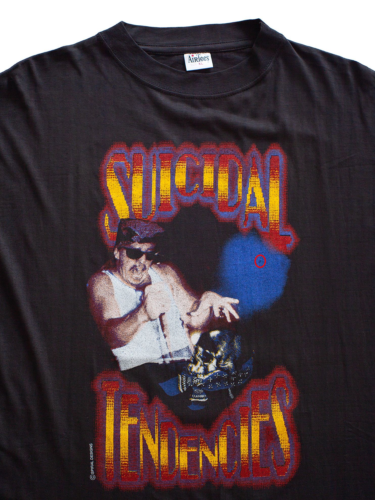 Band Tees Vintage 90s Suicidal Tendencies Bootleg Punk Band T-Shirt Size US XL / EU 56 / 4 - 3 Thumbnail