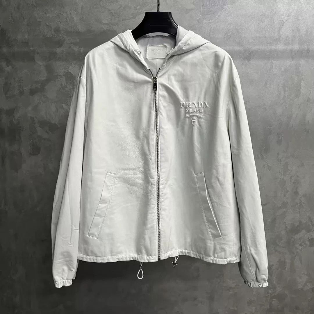 Prada Prada Oversized White Light Jacket xs Men Size US XS / EU 42 / 0 - 1 Thumbnail