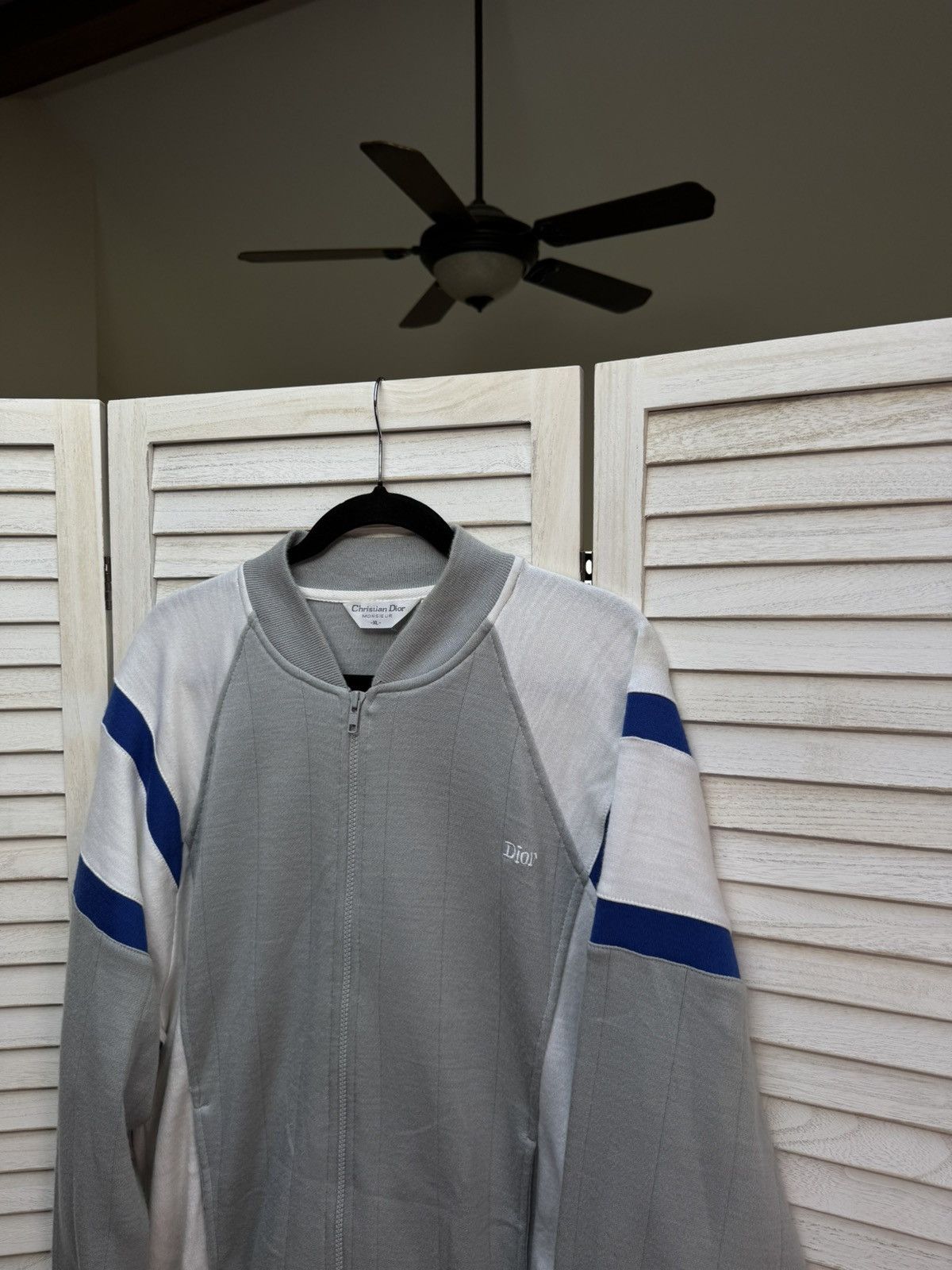 Vintage Men’s Bomber Wool luxury Dior Sport