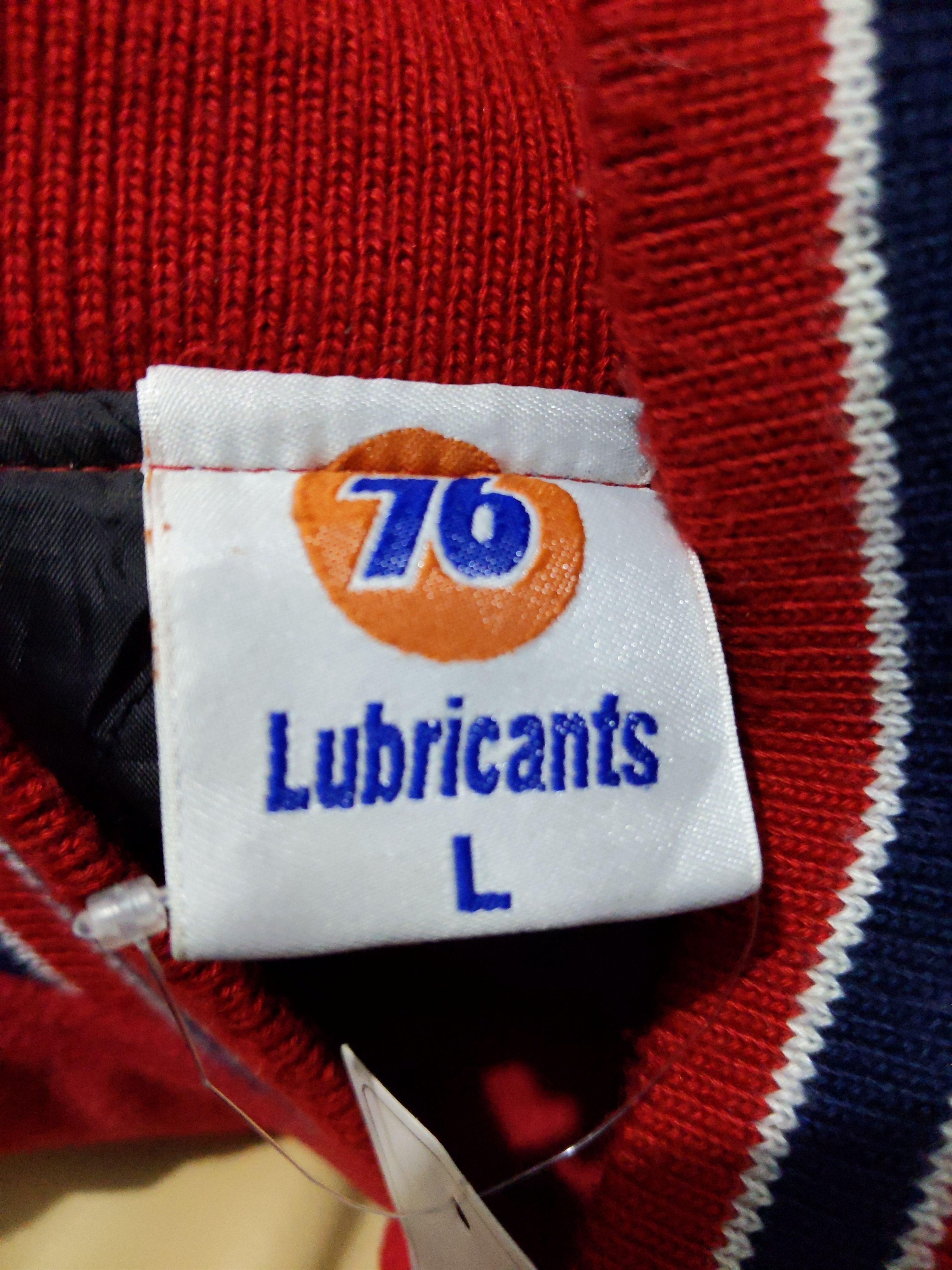 Vintage 76 Lubricant Racing Varsity Jacket Size US L / EU 52-54 / 3 - 7 Thumbnail