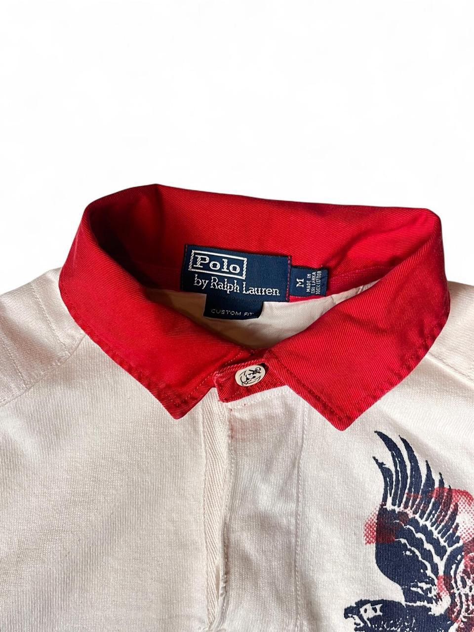 Polo Ralph Lauren 1990s very rare polo by ralph lauren cloud busters rugby Size US M / EU 48-50 / 2 - 6 Thumbnail