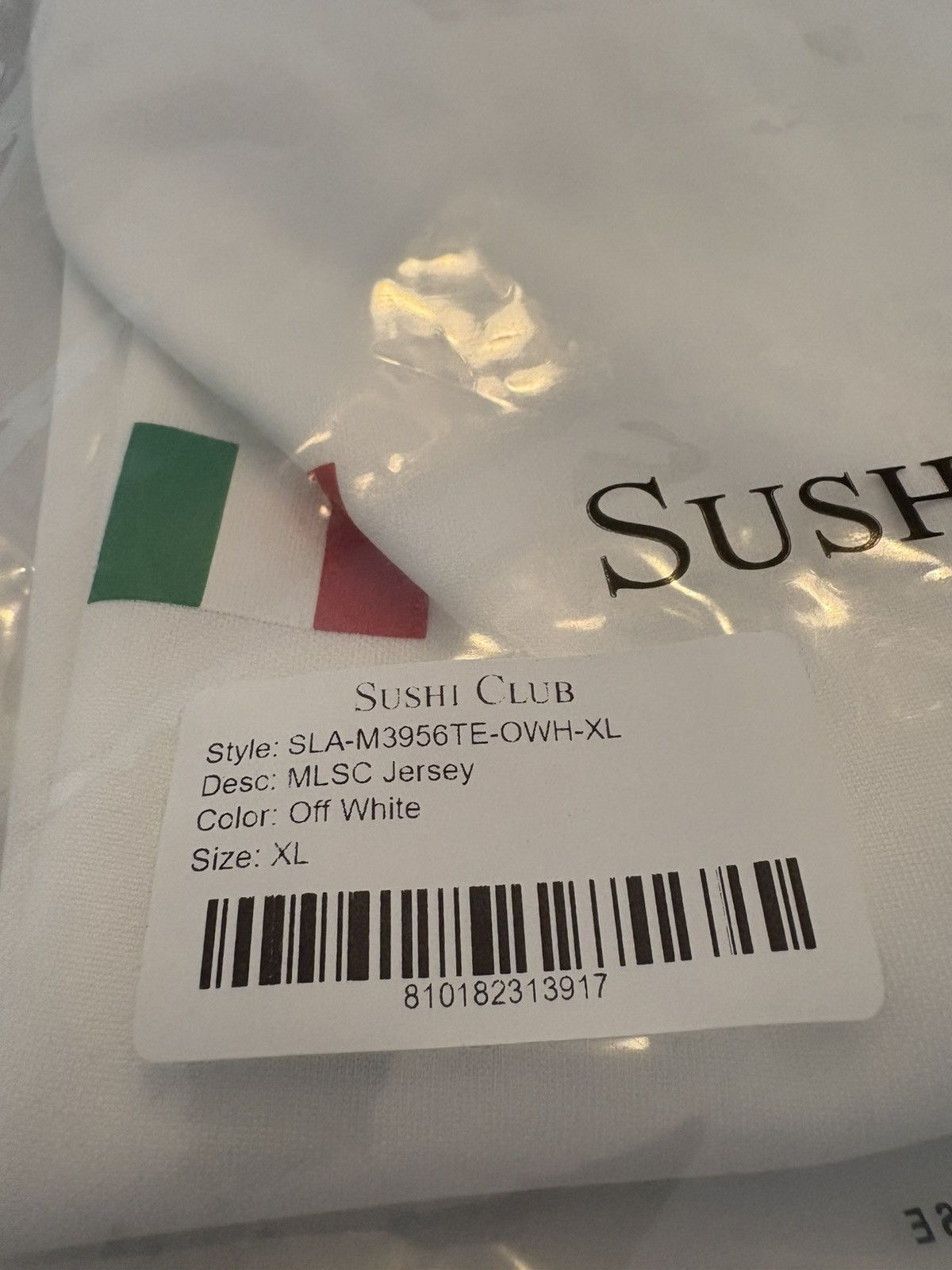 Stampd Sushi Club Milano Italy Jersey Size US XL / EU 56 / 4 - 9 Thumbnail