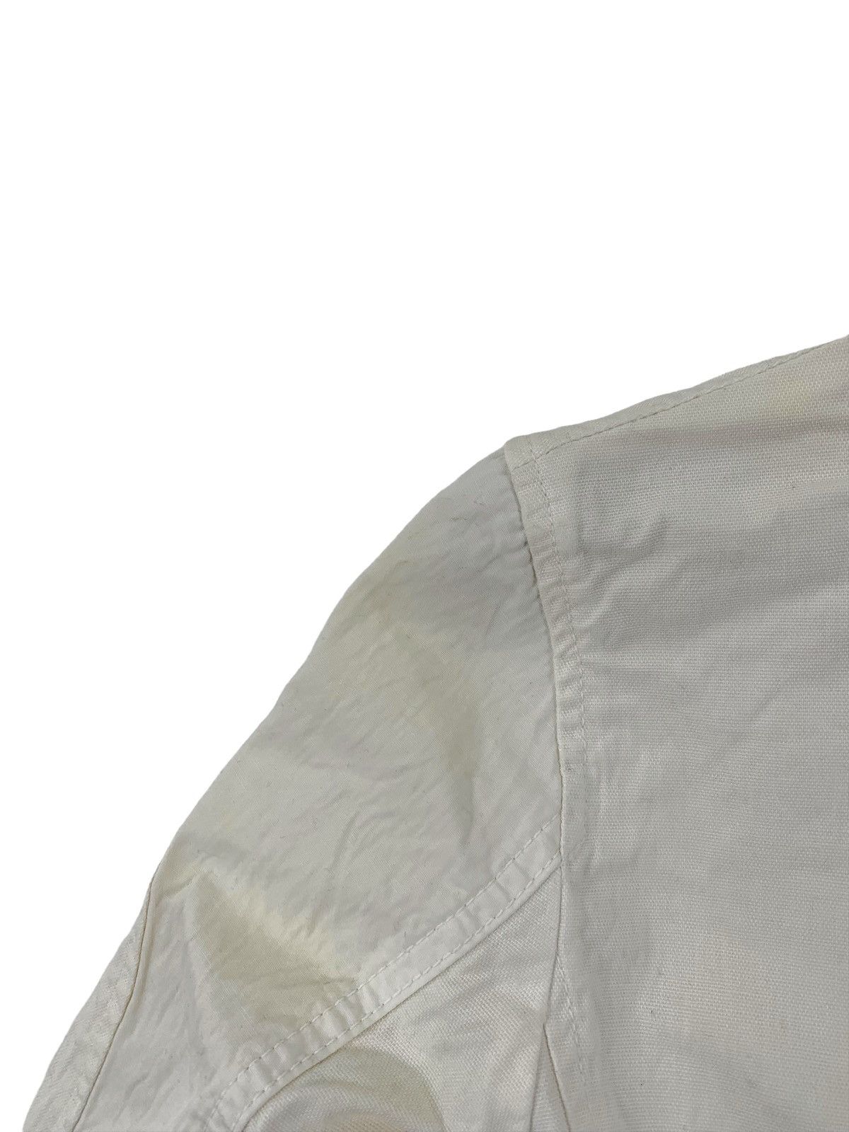 Marithe + Francois Girbaud × Vintage Vintage MARITHE FRANCOIS GIRBAUD France Crop Top Coat Jacket Size M / US 6-8 / IT 42-44 - 7 Thumbnail
